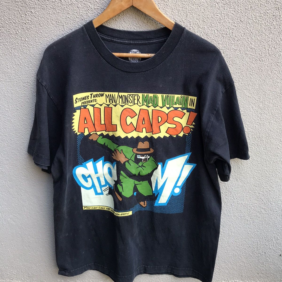 Band Tees MF DOOM rap tee y2k dj hiphop Size US L / EU 52-54 / 3 - 2 Thumbnail