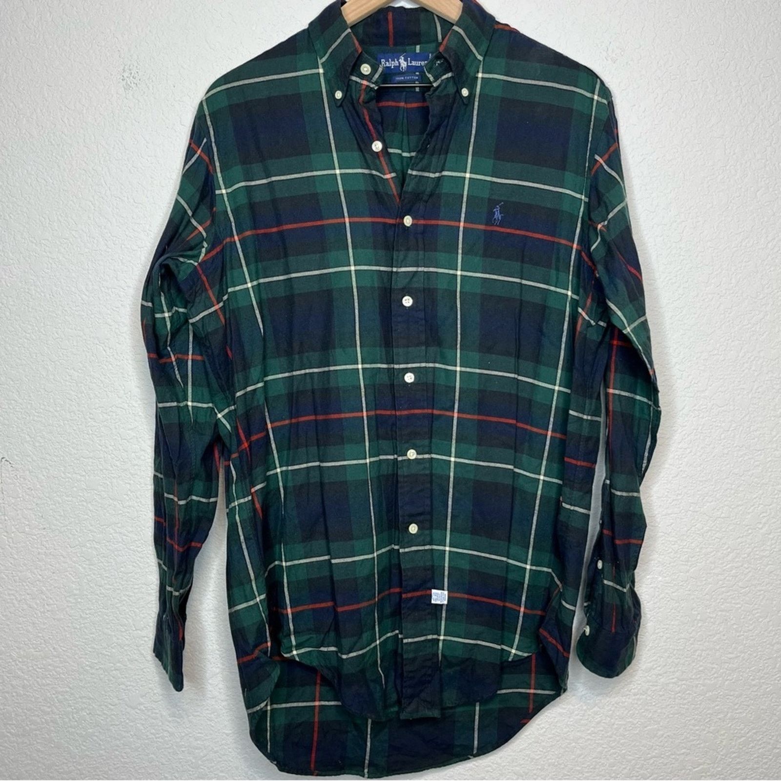 Ralph Lauren Ralph Lauren Button Down M SilverTab Plaid classic tartan Size US M / EU 48-50 / 2 - 2 Thumbnail