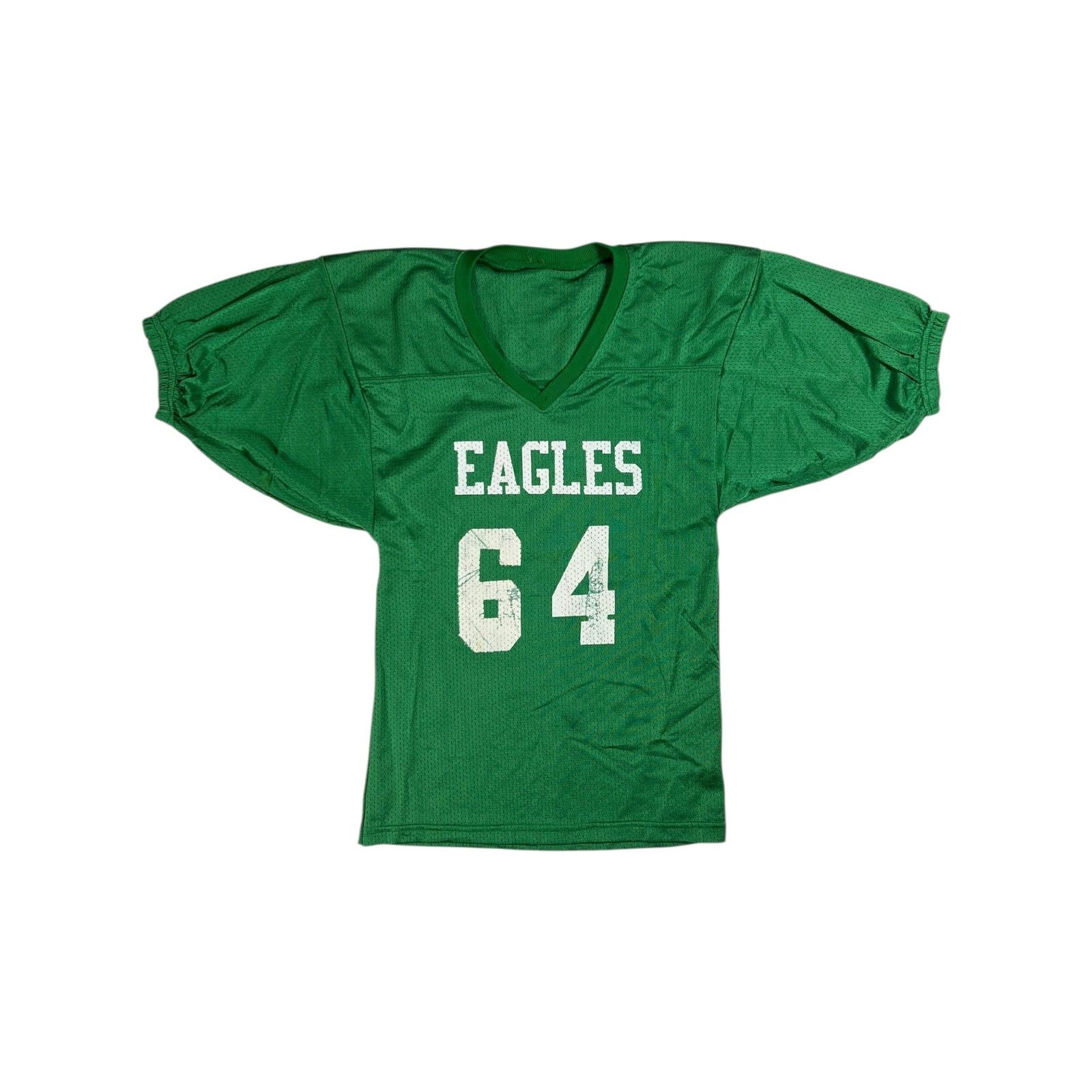 NFL × Vintage 90s Philadelphia Eagles Kelly green mesh NFL football jersey Size US S / EU 44-46 / 1 - 1 Thumbnail