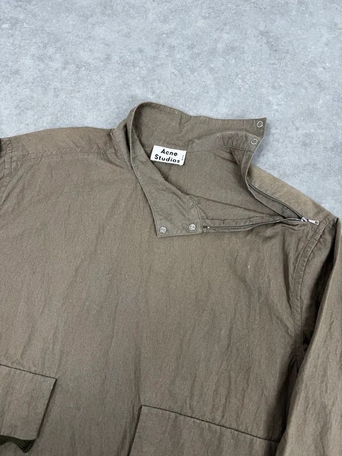 Acne Studios AW2016 Acne Studios Camel Solar Ribbon Windbreaker Jacket Size US L / EU 52-54 / 3 - 6 Thumbnail