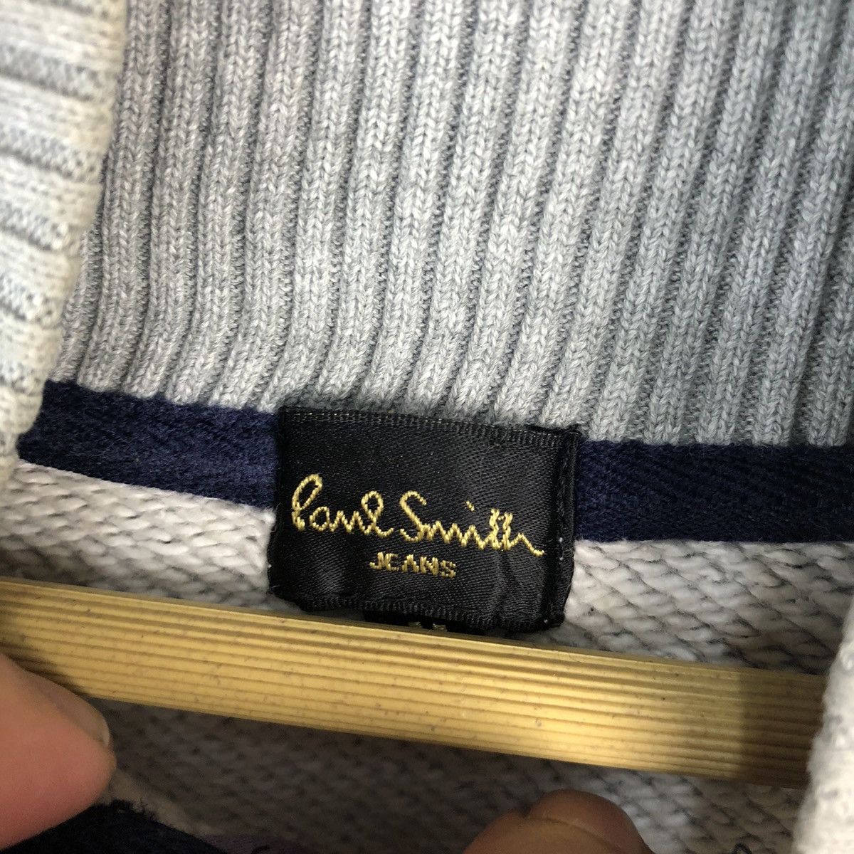 Paul Smith Paul Smith ripped distressed Grey sweater #A815 Size US L / EU 52-54 / 3 - 10 Thumbnail