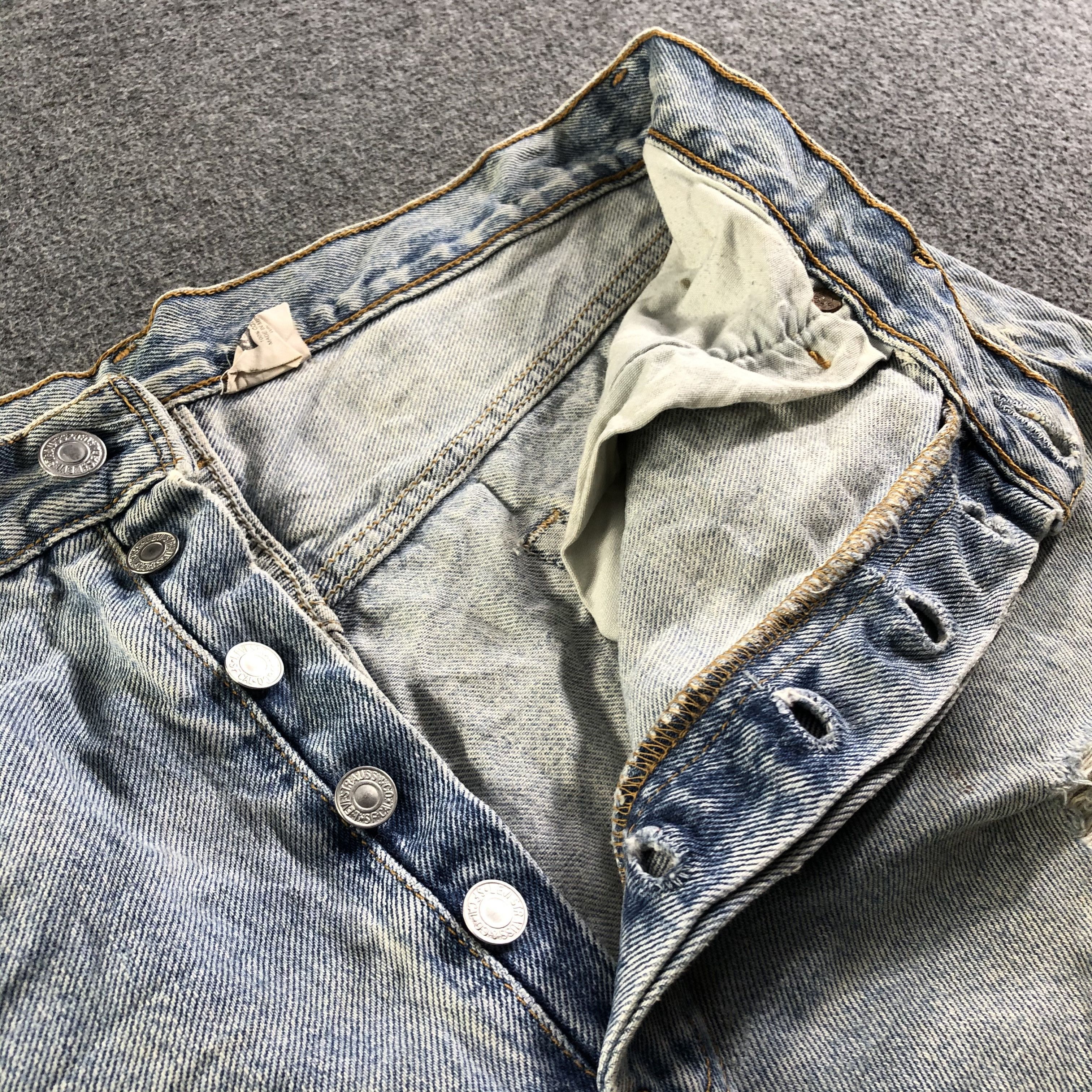 Levi's × Vintage Vintage Levis 501 Jeans-J4574 Size 32" / US 10 / IT 46 - 7 Thumbnail