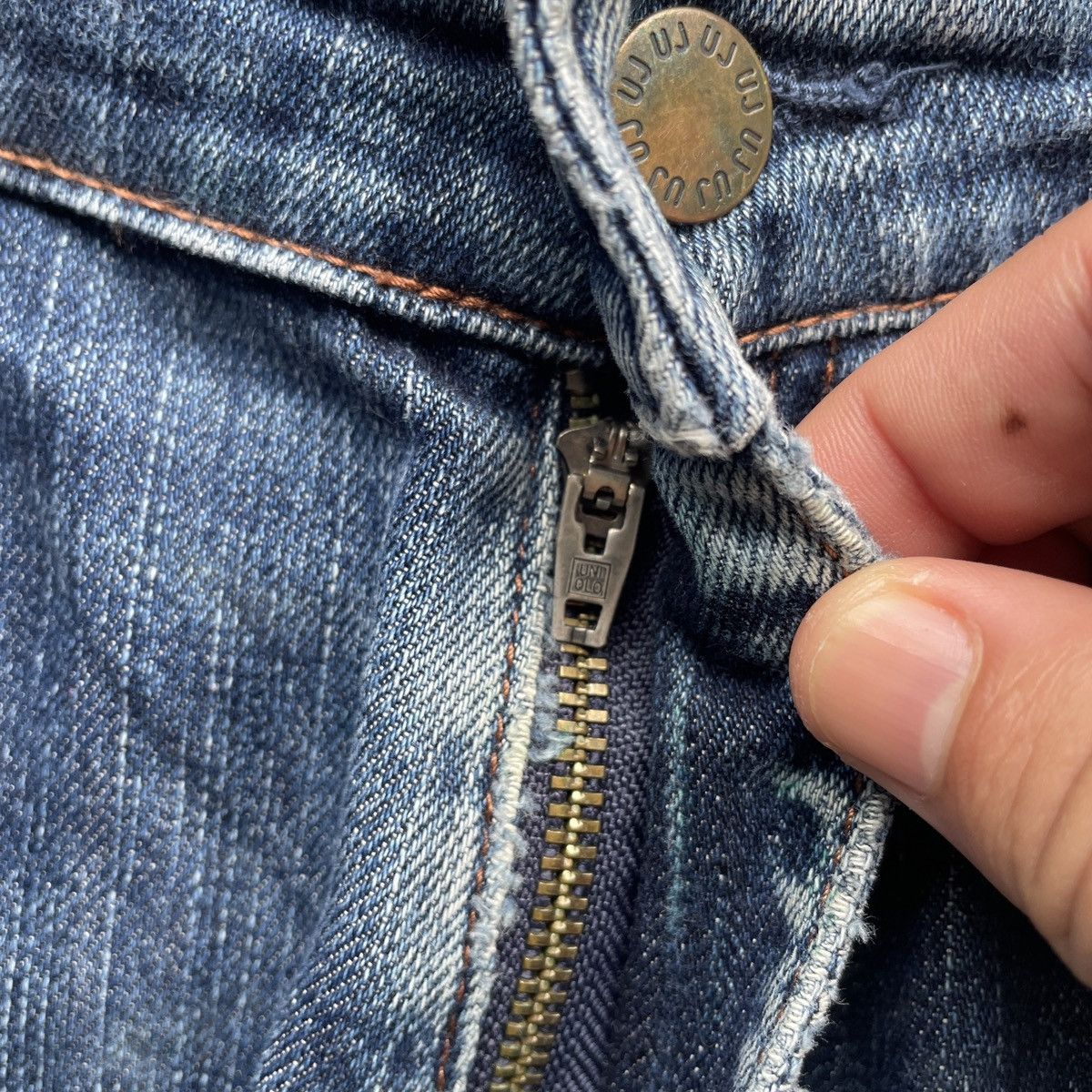 Japanese Brand W32💥 Vintage JAPANESE Rusty Baggy Denim Jeans Pants Size US 32 / EU 48 - 7 Thumbnail