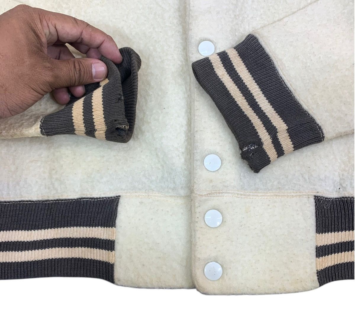 VINTAGE 50s CHAMPION CENTRAL WASHINGTON KNITTED SWEATER