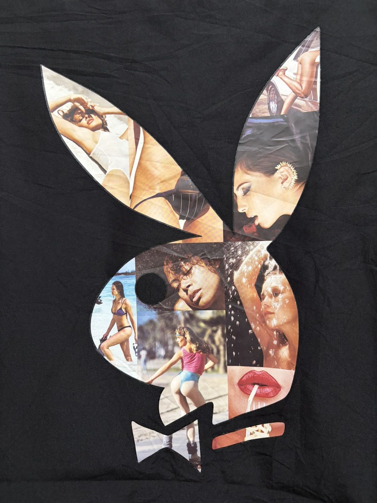 Playboy PLAYBOY 🐰 BIG LOGO EROTIC SEXY GRAPHICAL COACH JACKET Size US L / EU 52-54 / 3 - 10 Thumbnail