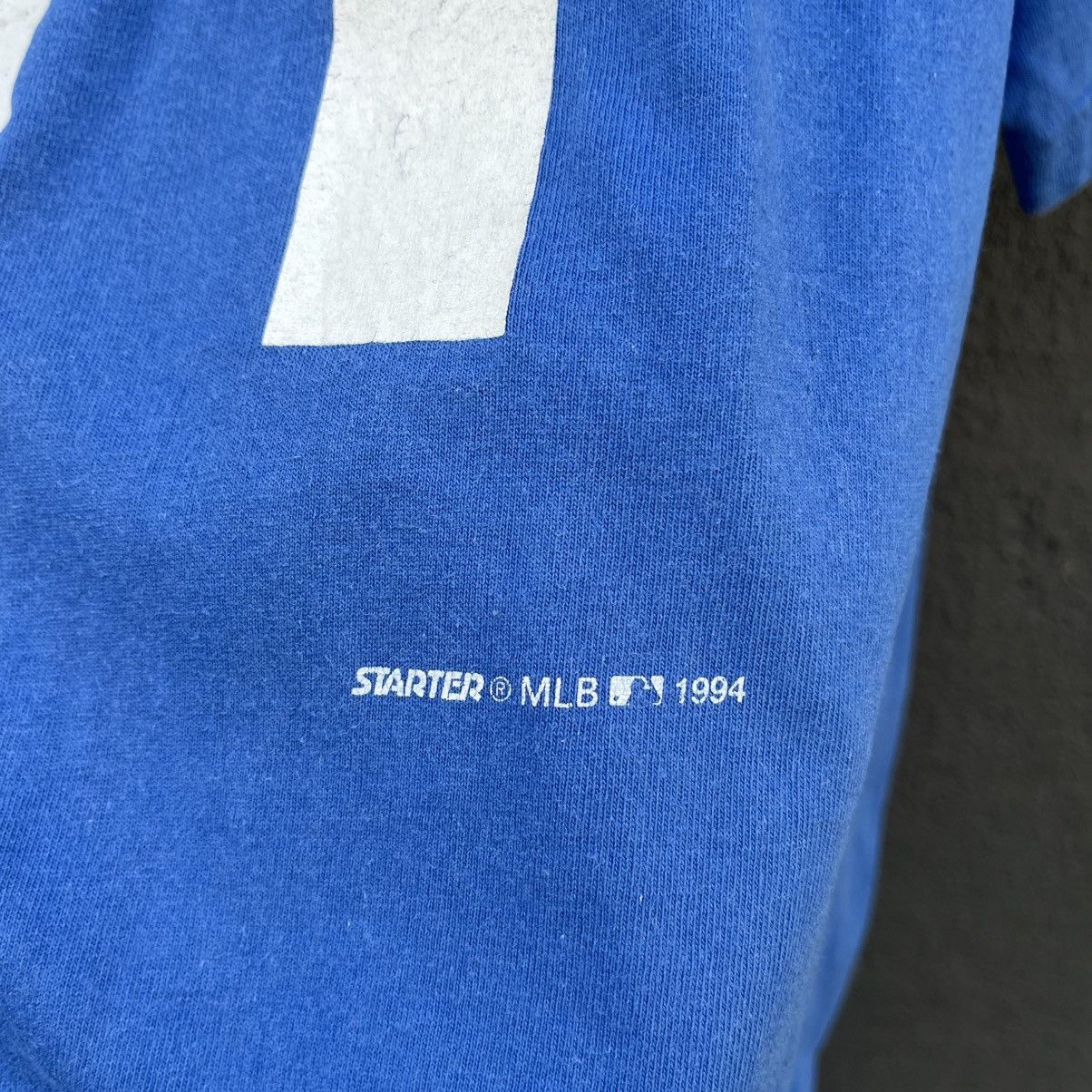 Starter Thrashed Faded 90s Dodgers Piazza MLB STARTER Tee Size US XL / EU 56 / 4 - 5 Thumbnail