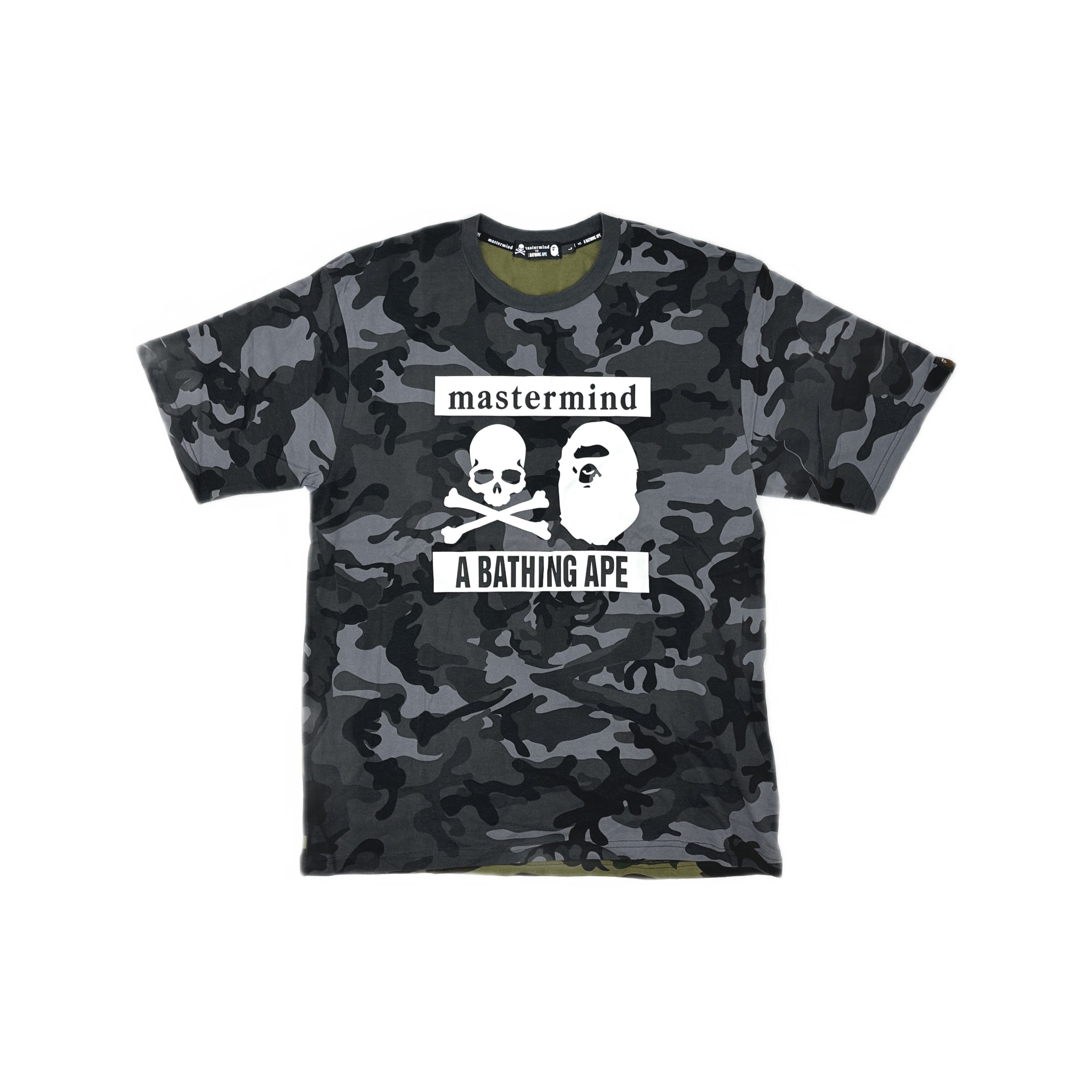 Bape A Bathing Ape x mastermind JAPAN Camo T-Shirt Size L Size US L / EU 52-54 / 3 - 1 Thumbnail