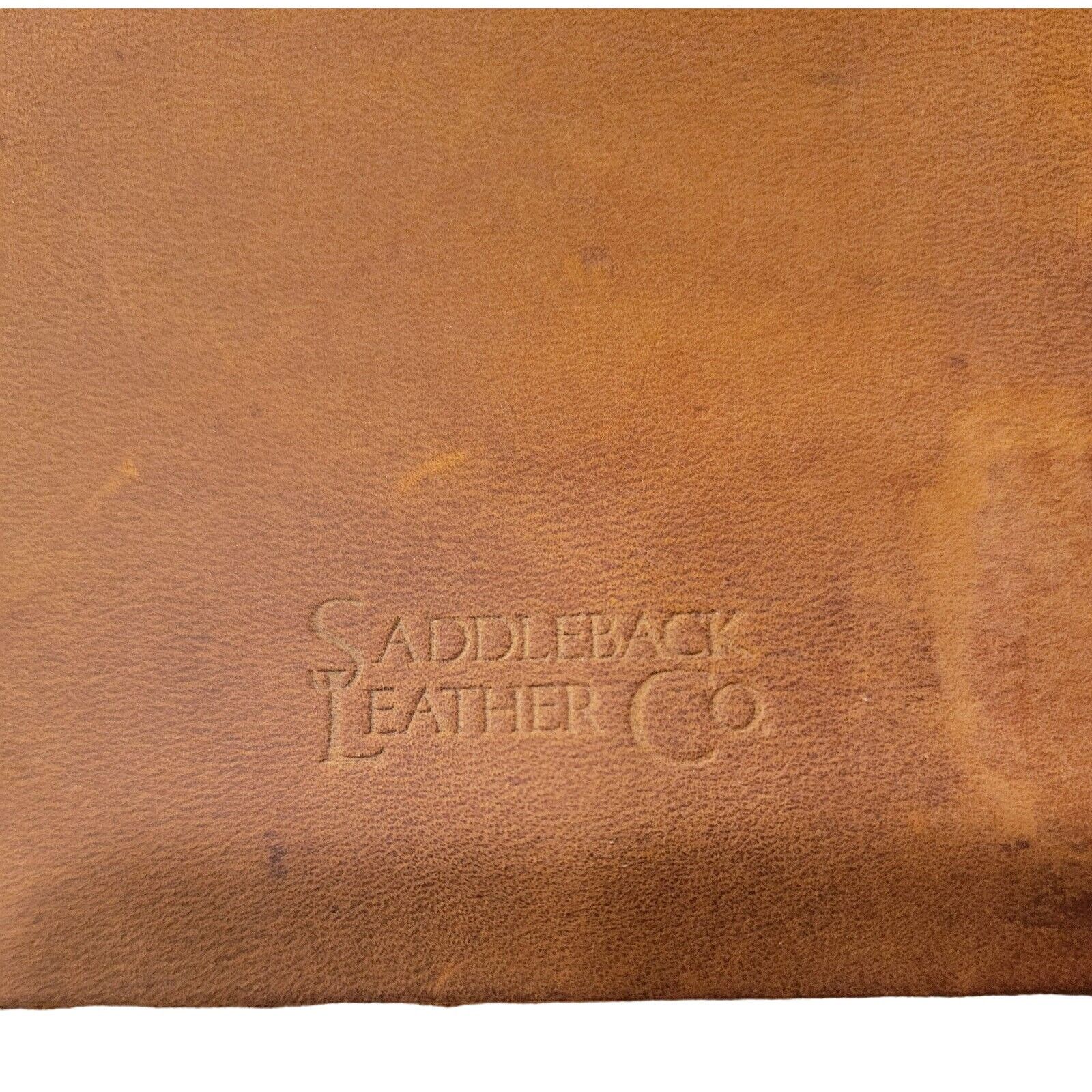 Saddleback Leather Saddleback Leather Company Wallet Clutch Ties Brown Buckskin Size ONE SIZE - 3 Thumbnail
