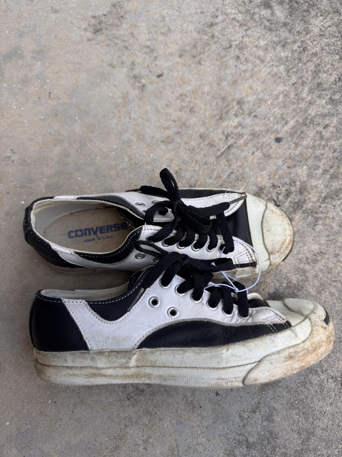 Converse Converse Jack Purcell 90s Leather Made In USA Size US 6.5 / IT 36.5 - 3 Thumbnail
