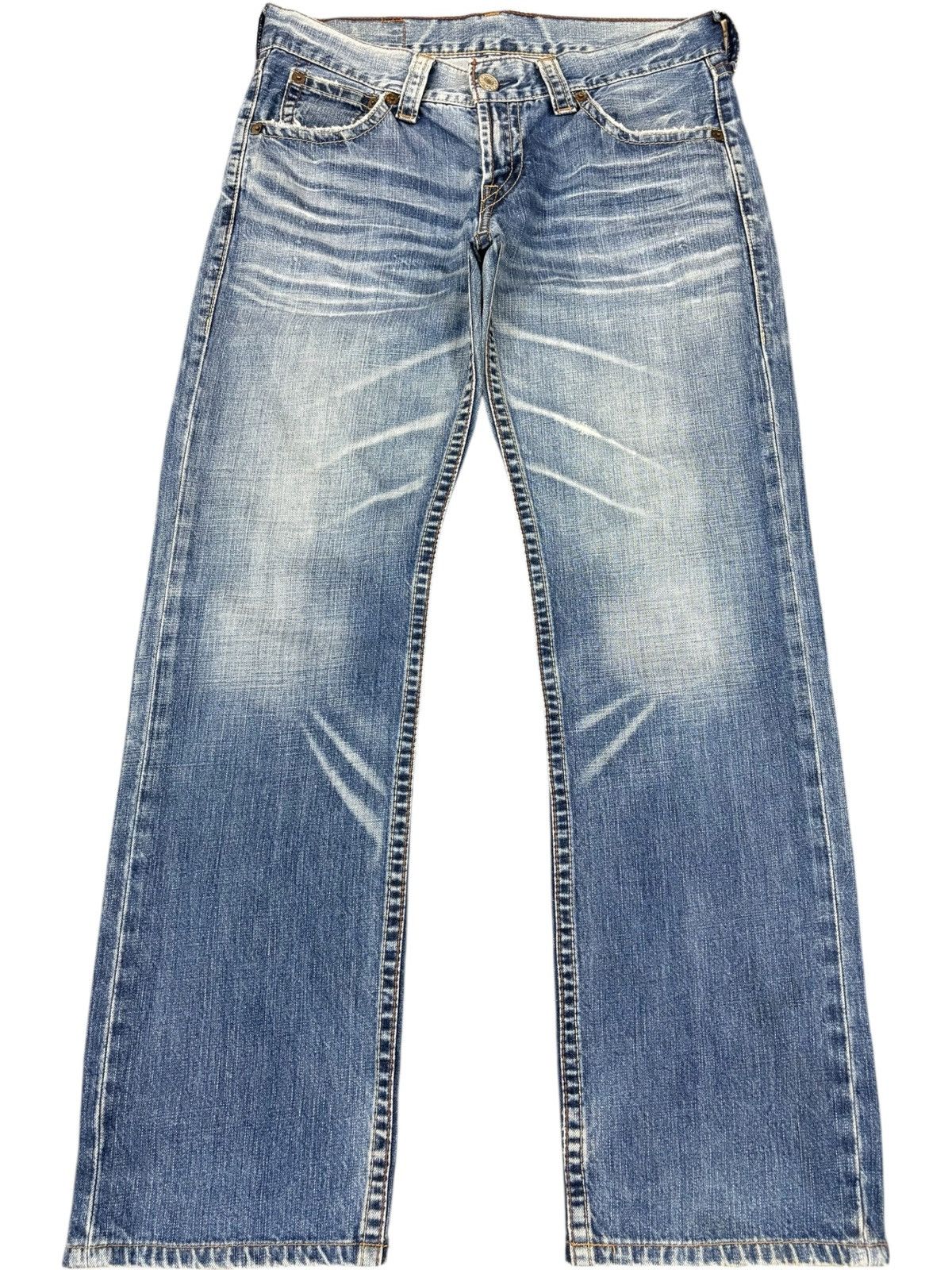 Levi's Vintage 90s Levis 502 Faded Wash Loose Jeans Size US 34 / EU 50 - 1 Thumbnail