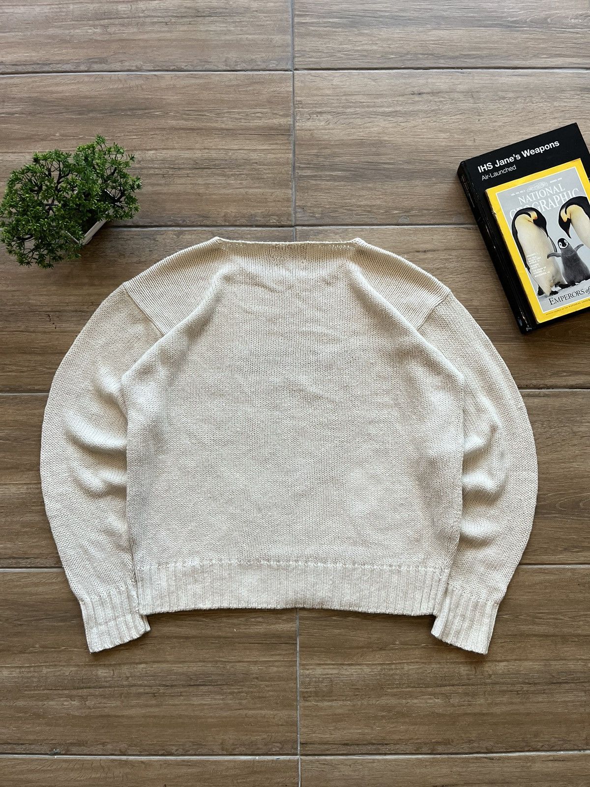 Polo Ralph Lauren × Vintage PoloSport RL Script Knitwear Size US L / EU 52-54 / 3 - 5 Thumbnail
