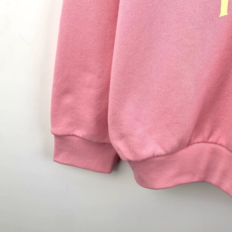 Gucci Gucci Pink banana cat letter print cotton round-neck long- Size L / US 10 / IT 46 - 5 Thumbnail