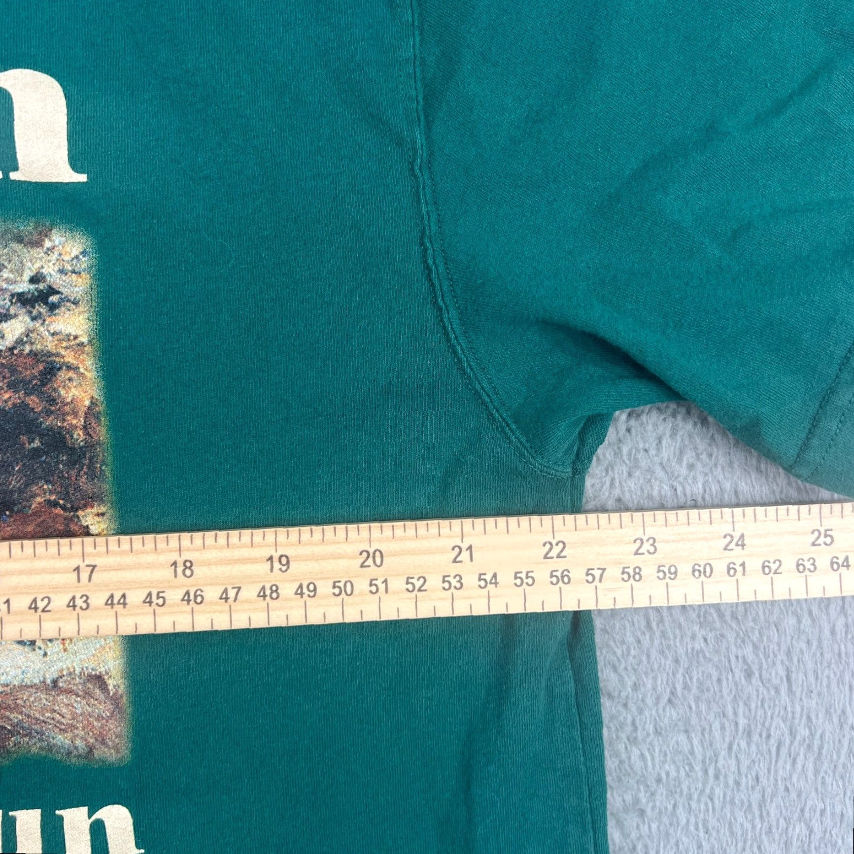 Vintage Elfric Eden Art Shirt Mens Medium Short Sleeve Crew Neck Green Size US M / EU 48-50 / 2 - 7 Thumbnail
