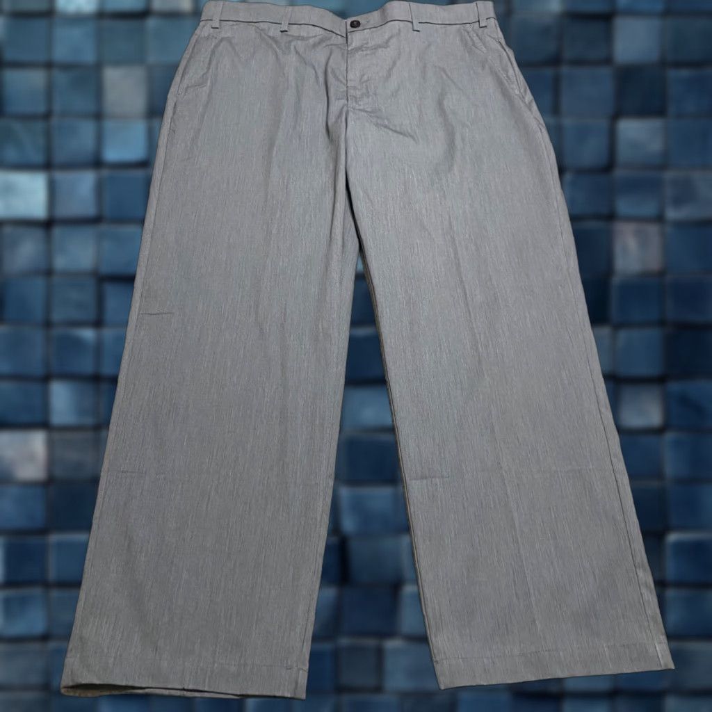 Orvis Orvis Mens Dress Pants Gray 40 Regular Straight Flat Front Waist 38 Inseam 29 Button Zip Vintage No Size US 40 / EU 56 - 1 Thumbnail