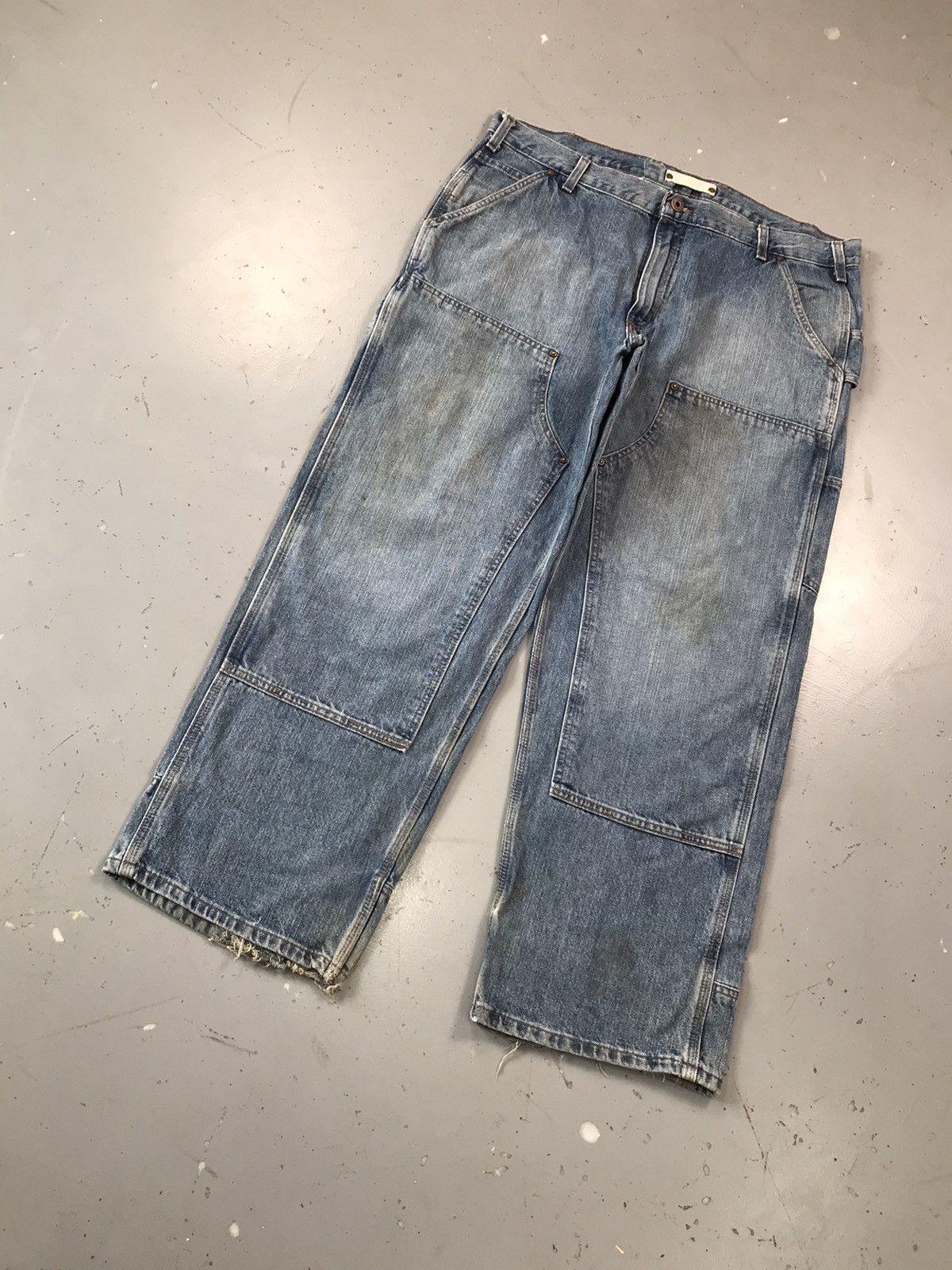Carhartt Vintage Carhartt B193 LVN dusty double knee denim Size US 42 / EU 58 - 3 Thumbnail