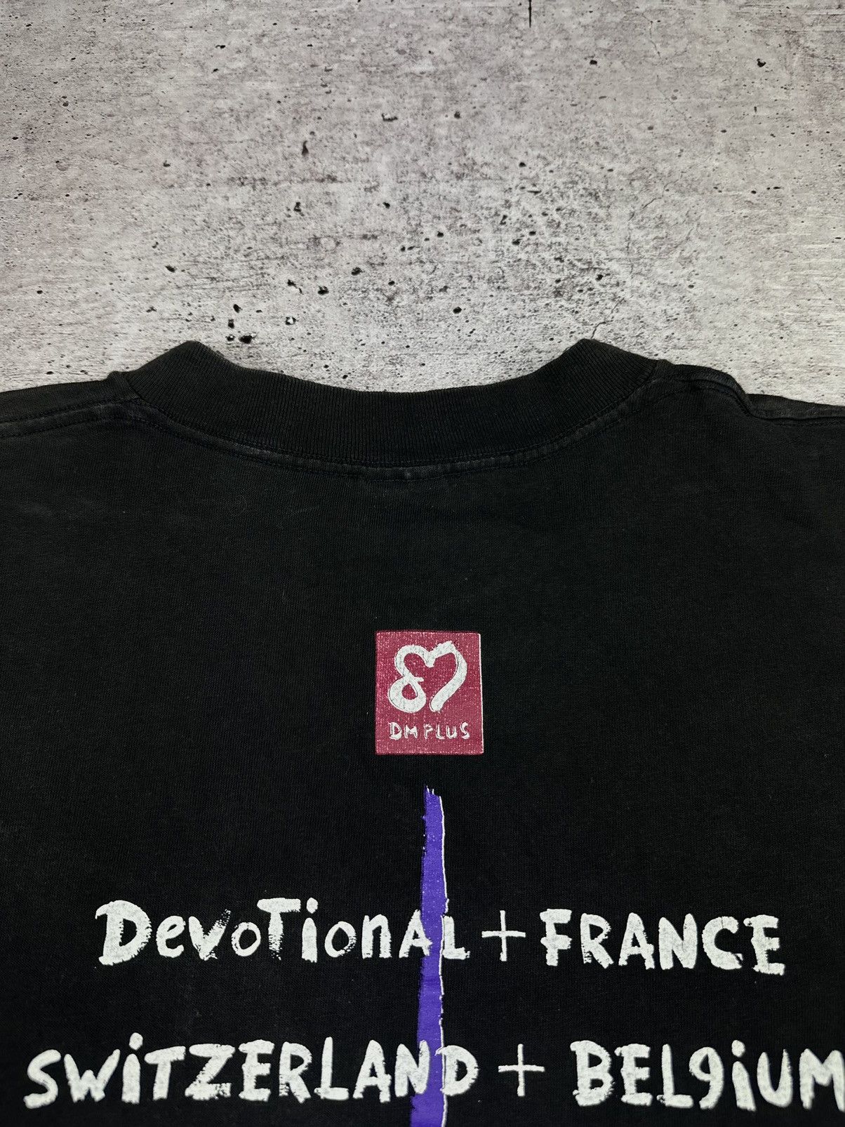 Band Tees 1993 Depeche Mode Vintage Crew Neck Tour Tee Size US XL / EU 56 / 4 - 24 Thumbnail