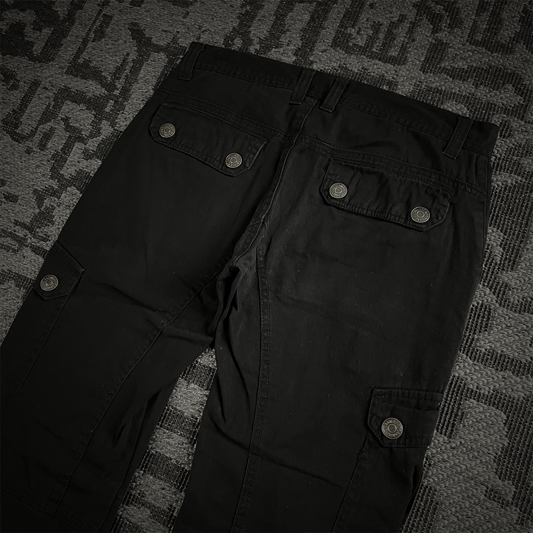 In The Attic In The Attic Distressed Cargo Studded Pants Size US 31 - 7 Thumbnail