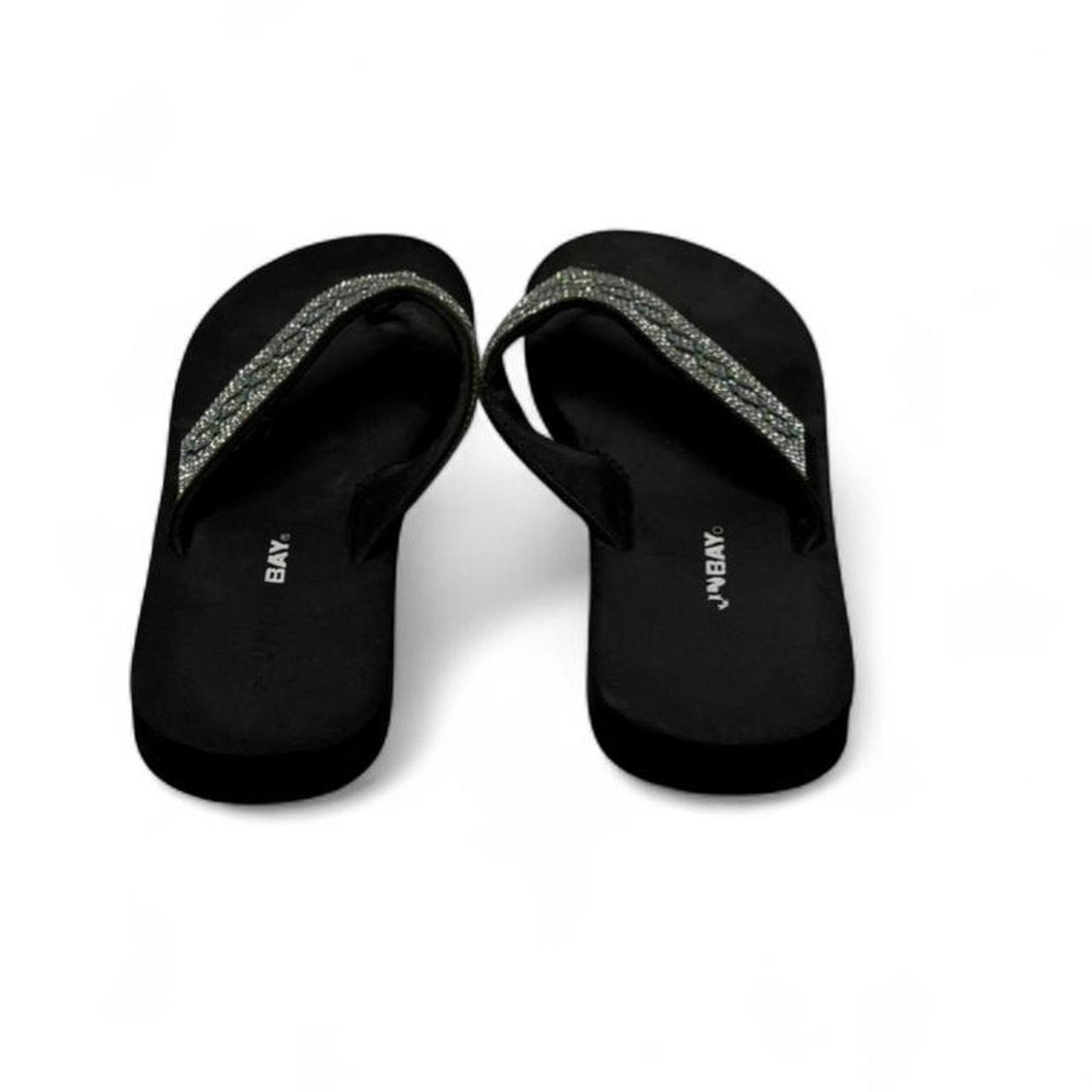 UNIONBAY Union Bay Y2K 2000s Sequin Sandals Super Comfy Size US 7 / IT 37 - 4 Thumbnail