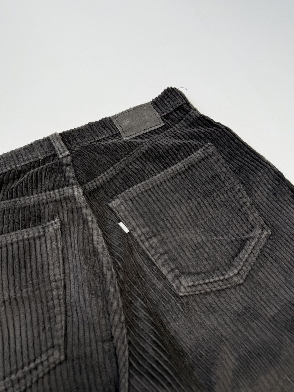Levi's Vintage 90s Silvertab Baggy Black Corduroy Size US 34 / EU 50 - 4 Thumbnail