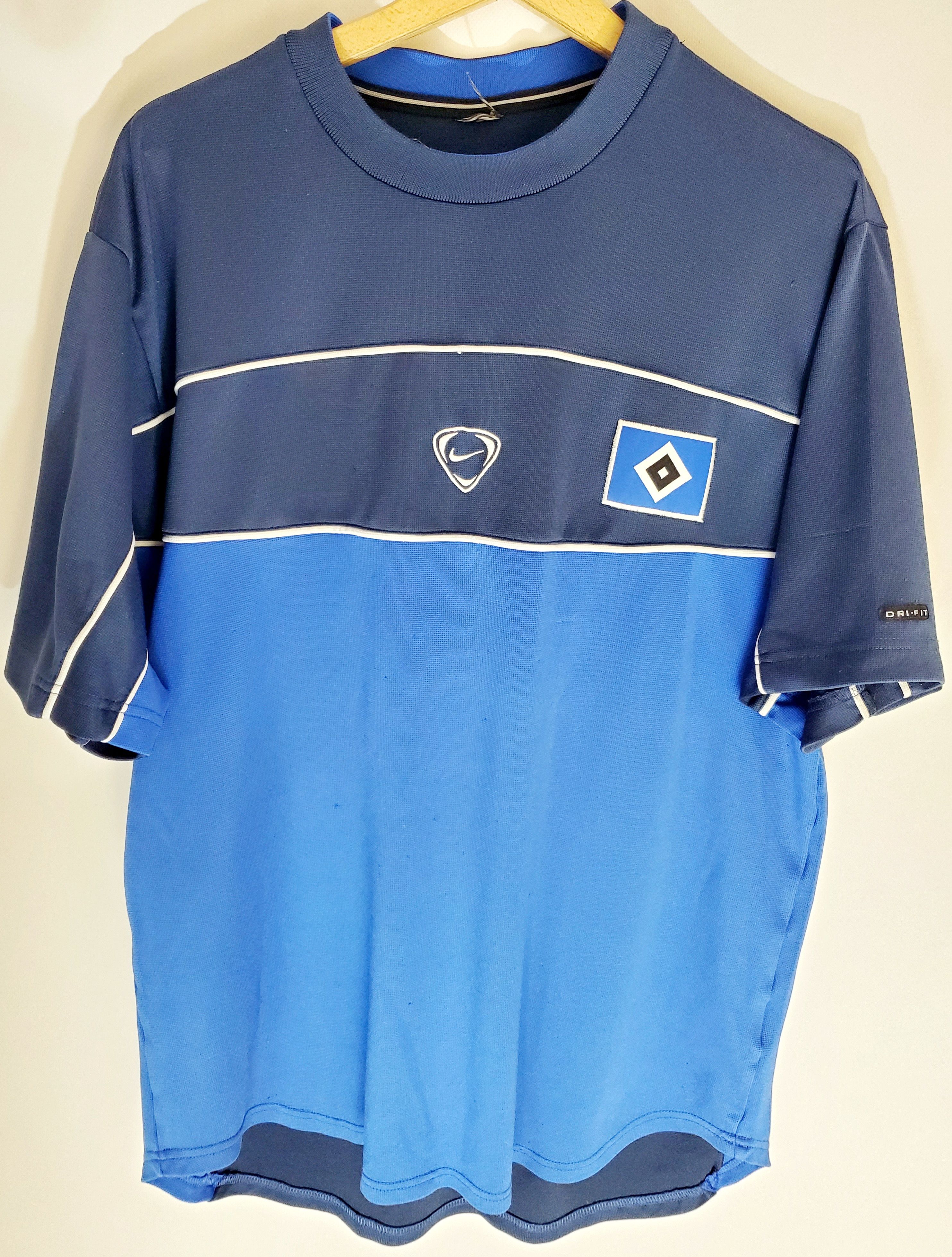 Nike × Vintage Vintage Hamburg Nike soccer jersey size Xl Size US XL / EU 56 / 4 - 1 Thumbnail