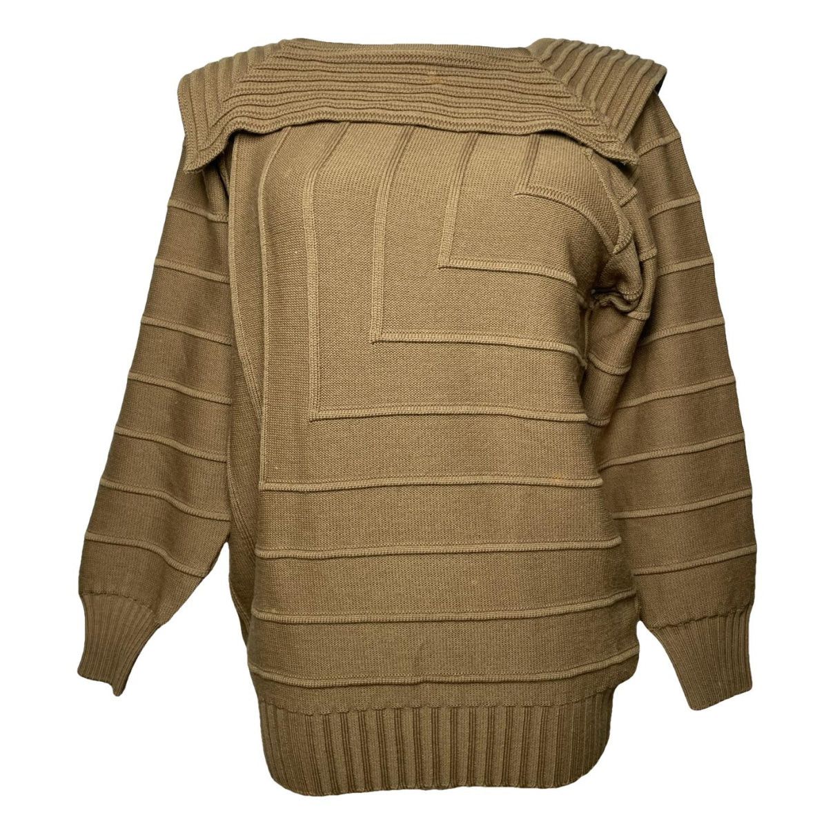 Dior J'A Khaki Wool Knitwear Size M / US 6-8 / IT 42-44 - 1 Thumbnail
