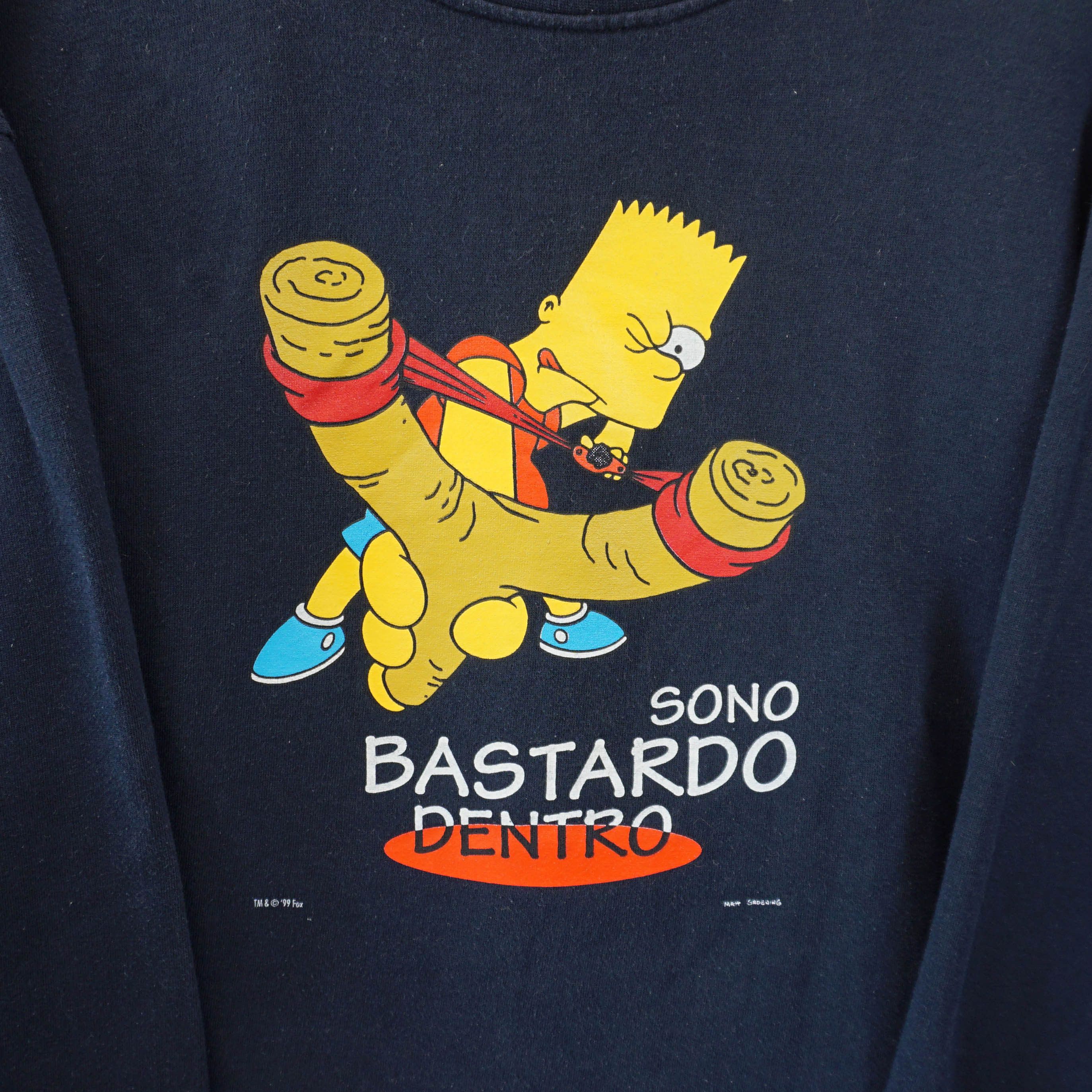 The Simpsons Archive 1999 Graphic Crewneck Sweatshirt Size M / US 6-8 / IT 42-44 - 2 Thumbnail