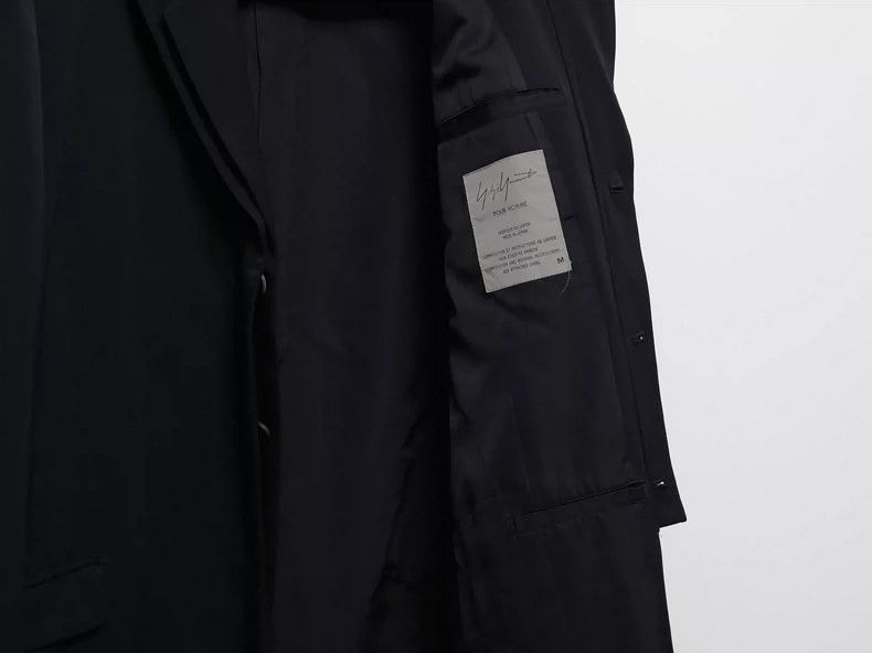 Yohji Yamamoto Yohji Yamamoto 1995AW Double Collar Placket Jacket 2505-Nex Size US M / EU 48-50 / 2 - 8 Thumbnail