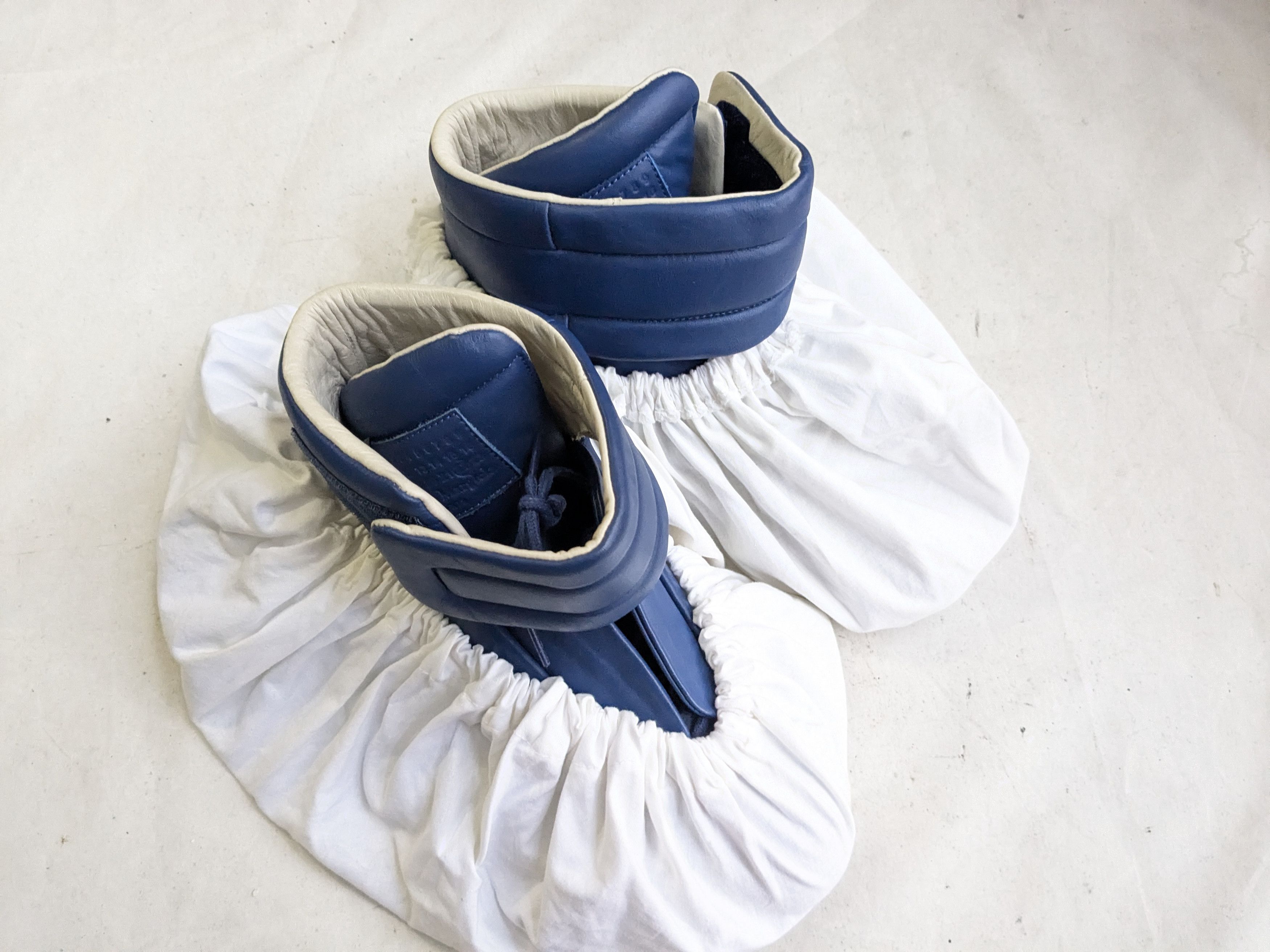 Maison Margiela Maison Margiela Future Blue 8 41 High Tops Leather Size US 8 / EU 41 - 18 Thumbnail