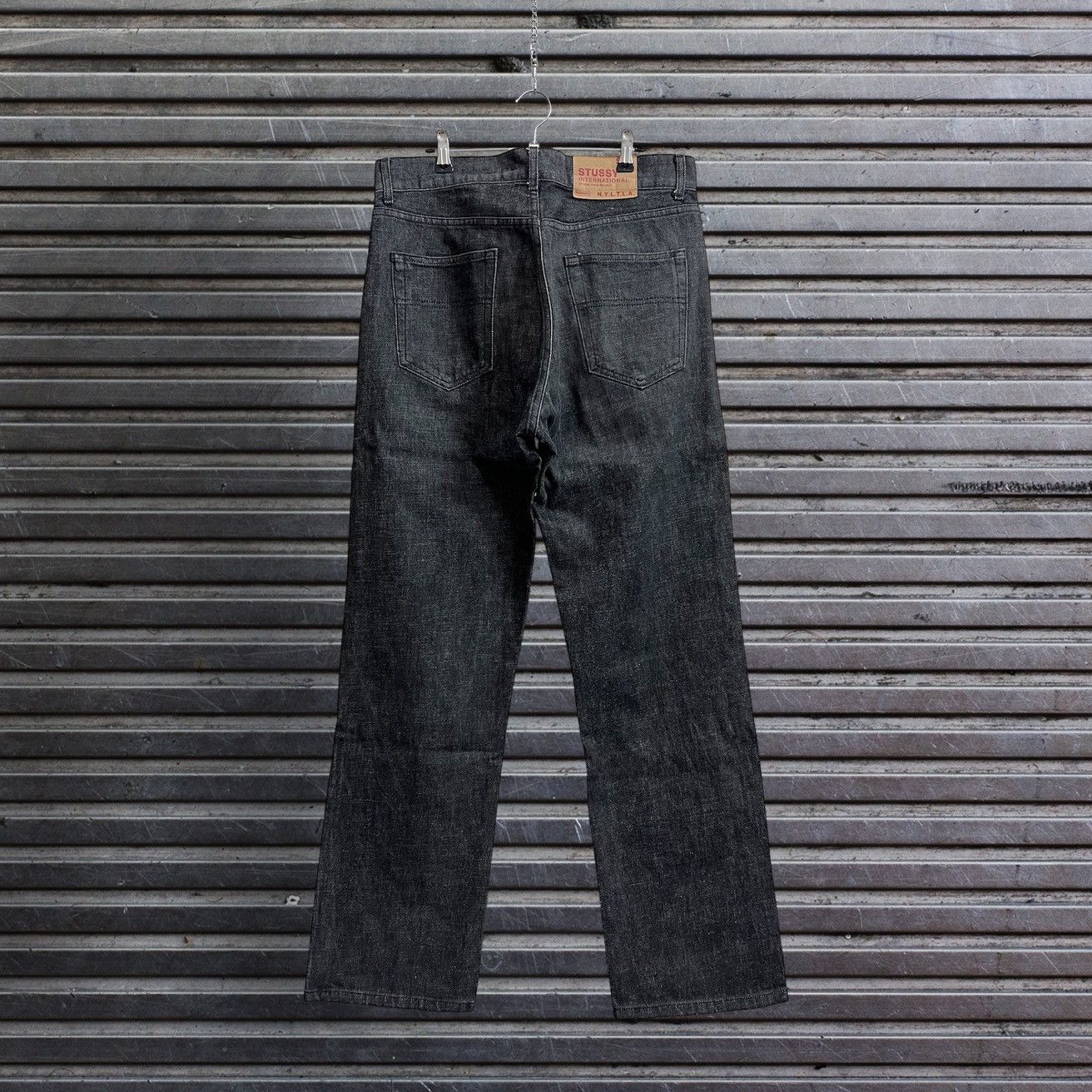 Stussy Y2K Stussy Internation N.Y.L.T.L.A Relaxed Baggy Denim