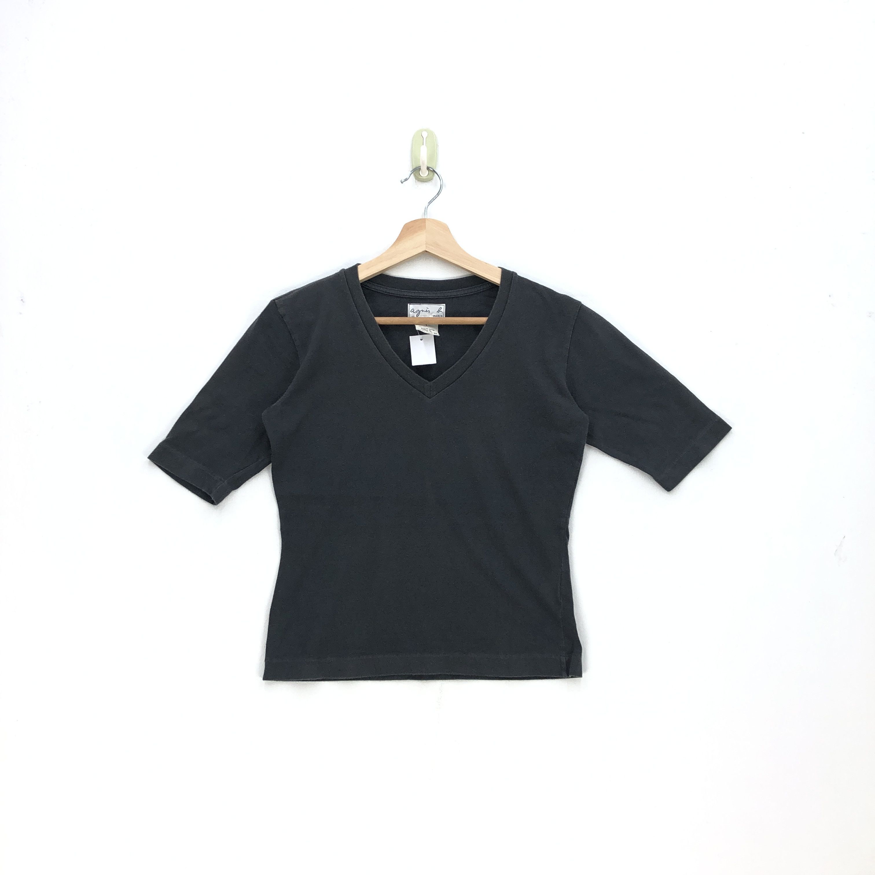 agnes b. Vintage Y2K Agnes B T Shirt Agnes B Crewneck Tees Size XS / US 0-2 / IT 36-38 - 1 Thumbnail