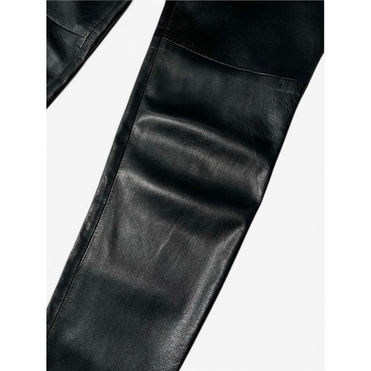 Ralph Lauren Purple Label Ralph Lauren Purple Label Rare Black Leather Pants Size 25" / US 0 / IT 36 - 16 Thumbnail