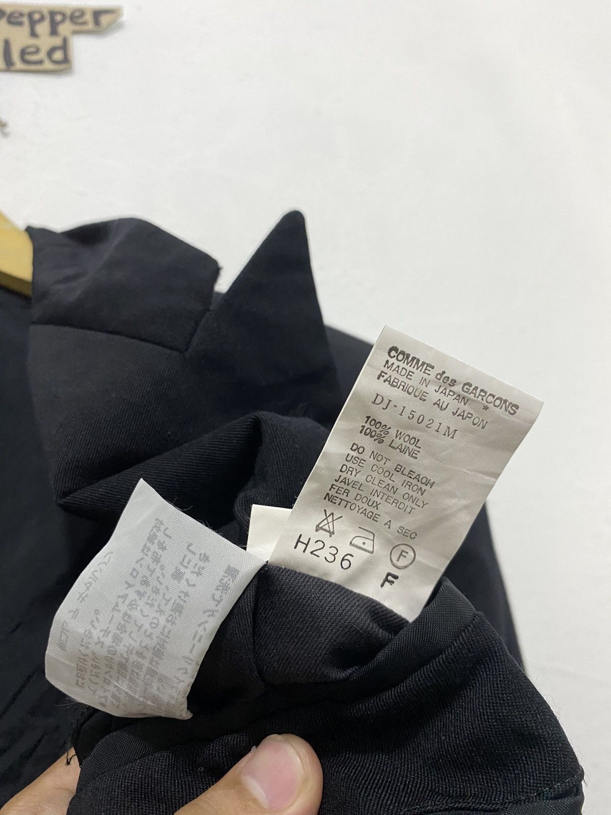 Comme des Garcons Comme des Garcons Homme Deux CDG Blazer Size US M / EU 48-50 / 2 - 11 Thumbnail
