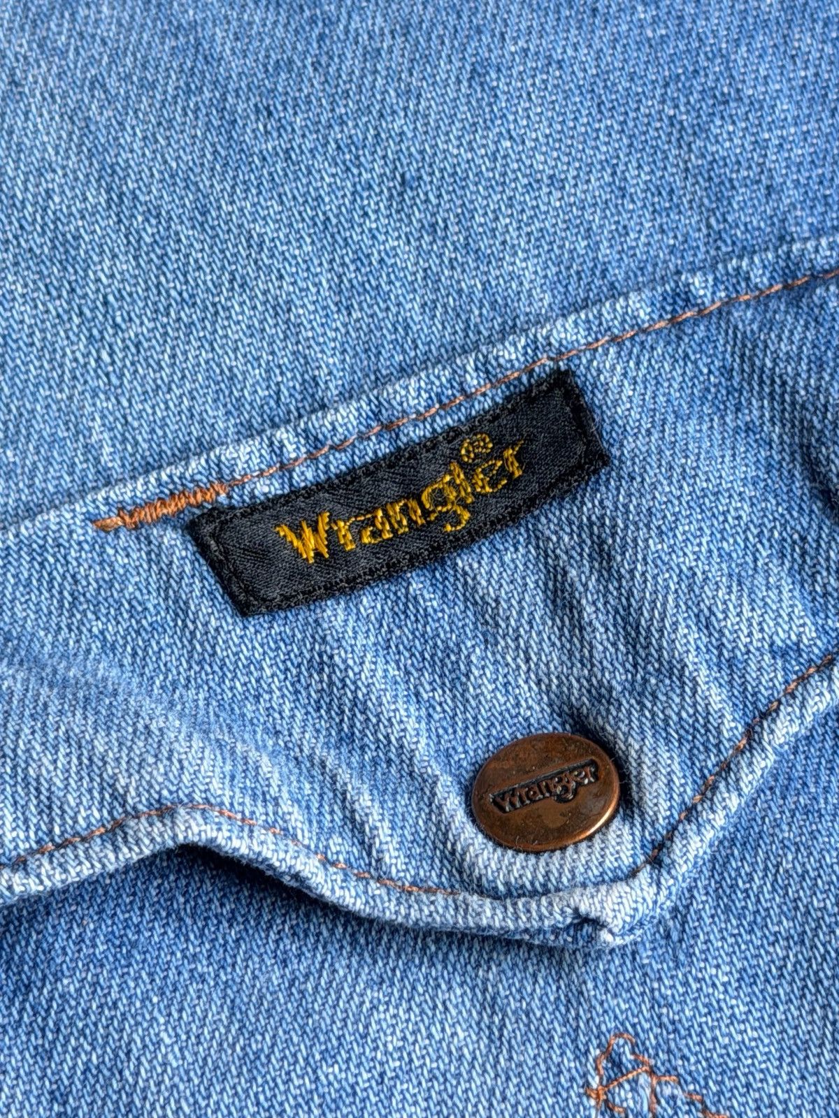 Wrangler Vintage 1970s Wrangler Western Shirt Size US S / EU 44-46 / 1 - 7 Thumbnail