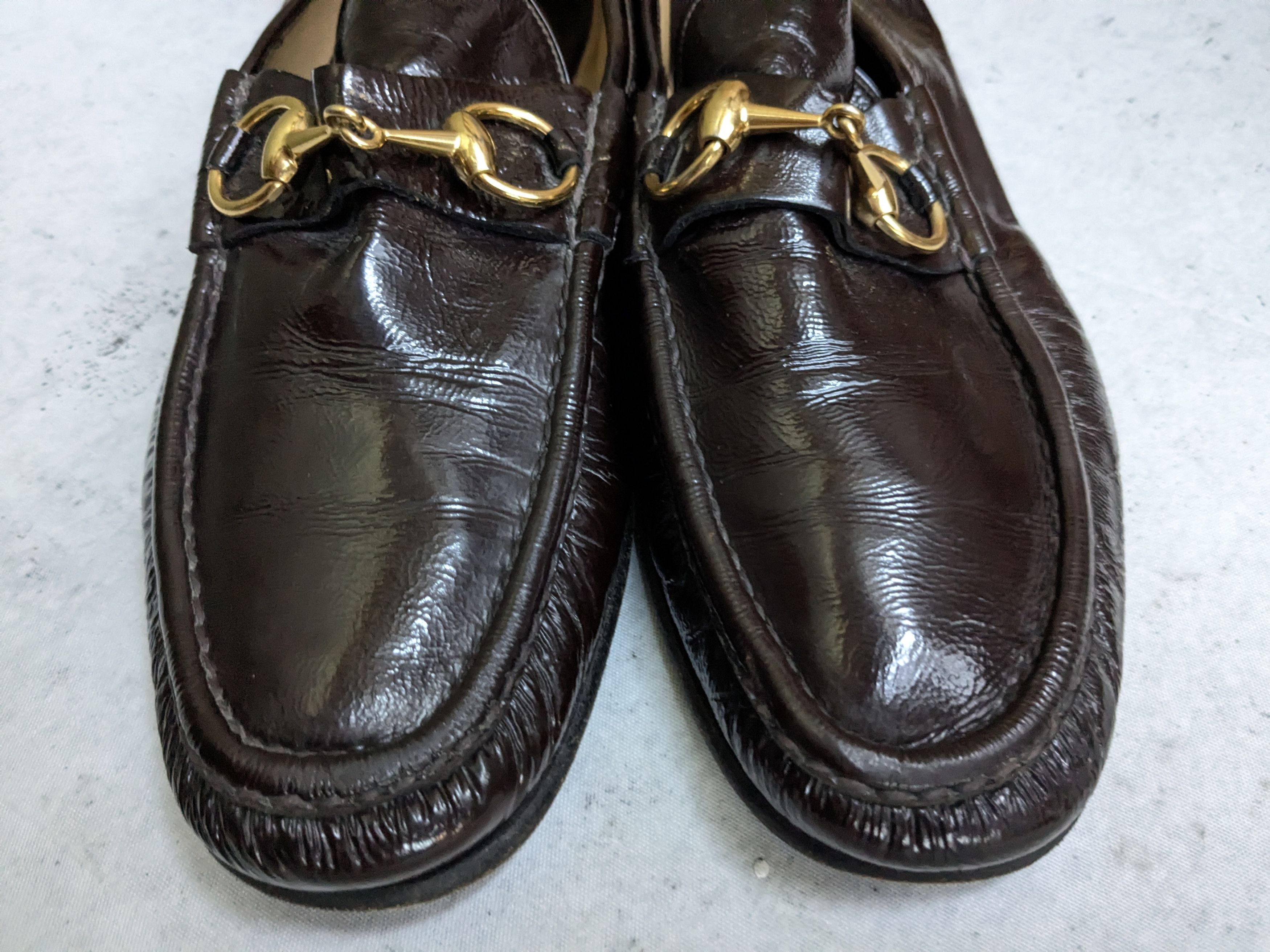 Gucci Vintage Gucci Horsebit Loafers Burgundy Leather 8.5 D Size US 8.5 / EU 41-42 - 5 Thumbnail