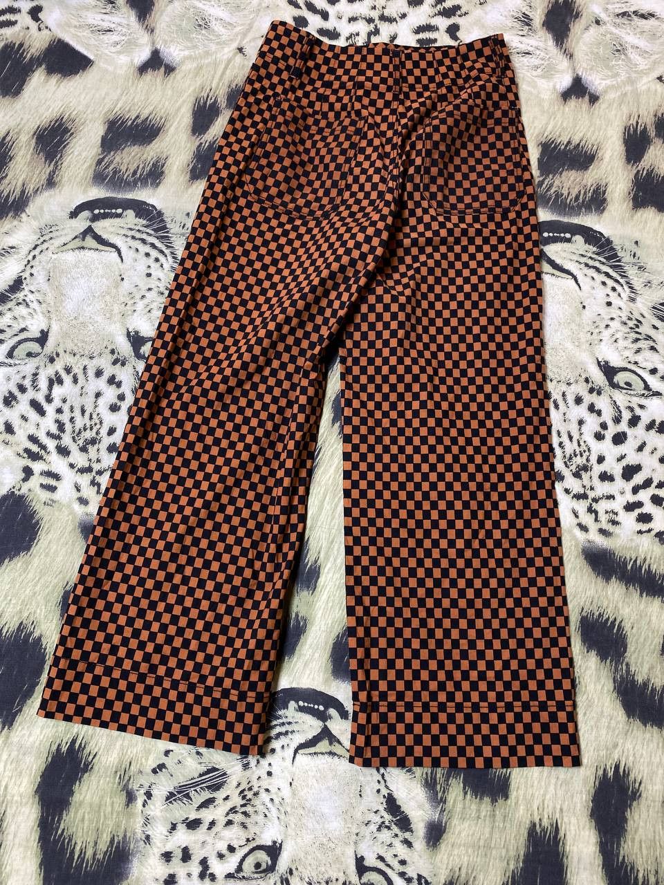 Vintage Vintage Y2K Denim Pants Unusual Print Streetwear Jeans Size 26" / US 2 / IT 38 - 9 Thumbnail