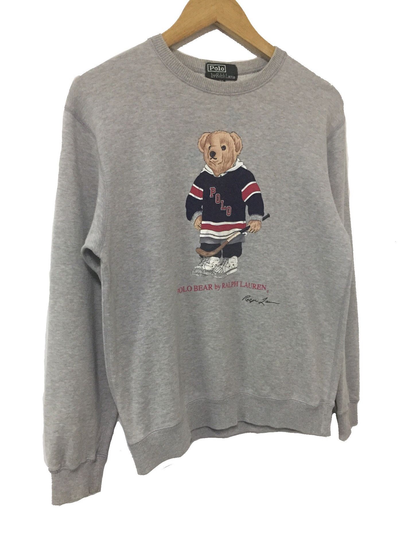 Polo Ralph Lauren VINTAGE 90s POLO BEAR RALPH LAUREN RL LOGO SWEATSHIRT Size US S / EU 44-46 / 1 - 2 Thumbnail
