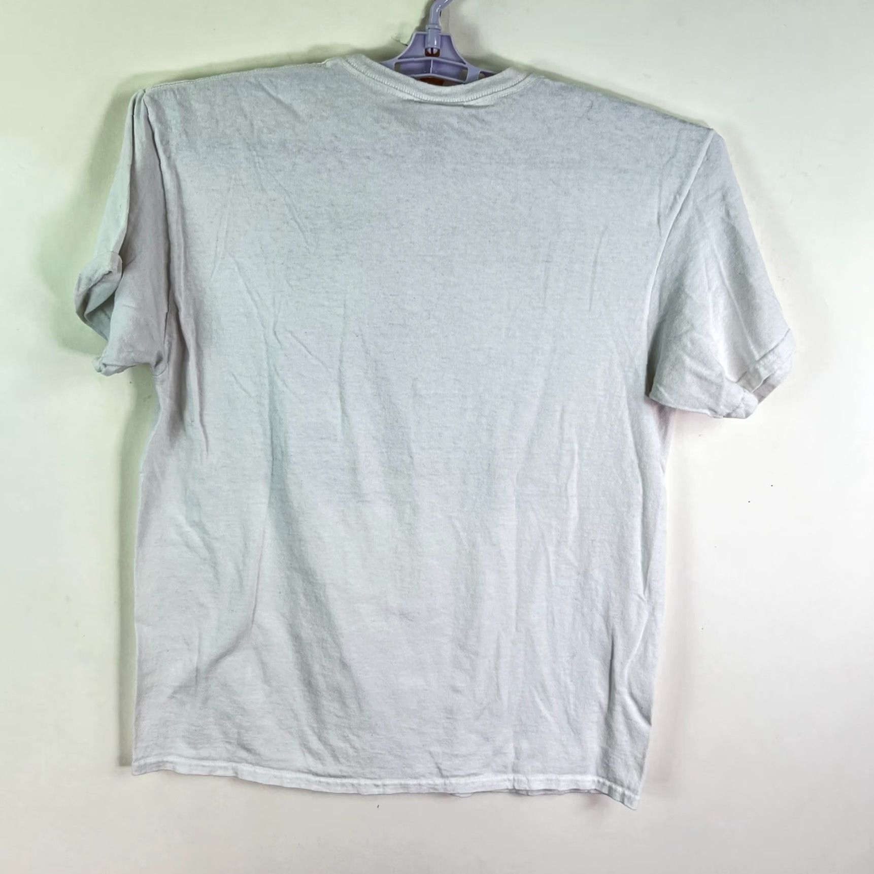 Delta VINTAGE Washington DC Destination T-Shirt Mens Regular White Delta Pro Weight Graphic Print 90s City USA Shade White House Capitol National Mall Size US L / EU 52-54 / 3 - 6 Thumbnail