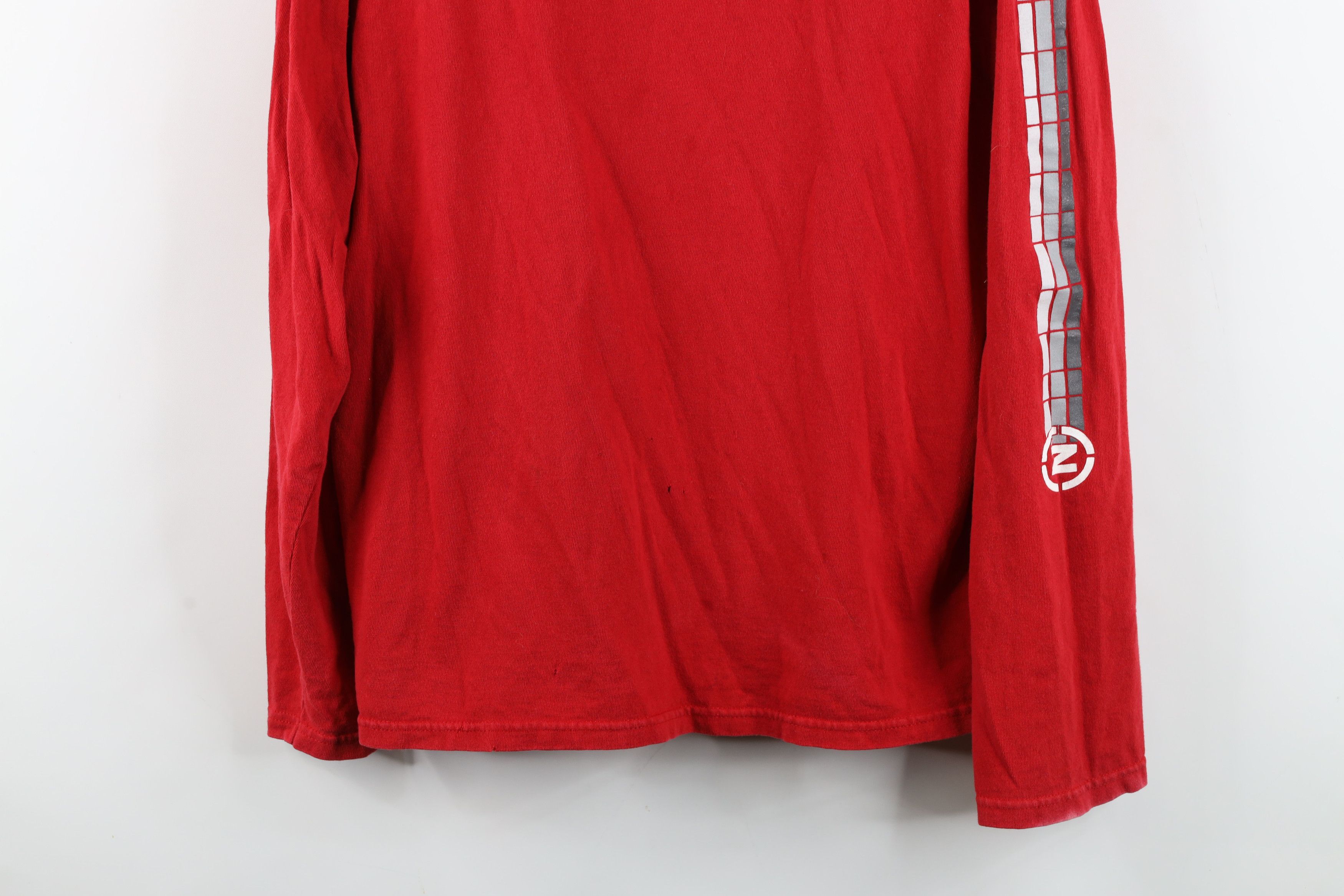 Nautica Vintage 90s Nautica Spell Out Long Sleeve T-Shirt Red Size US M / EU 48-50 / 2 - 3 Thumbnail