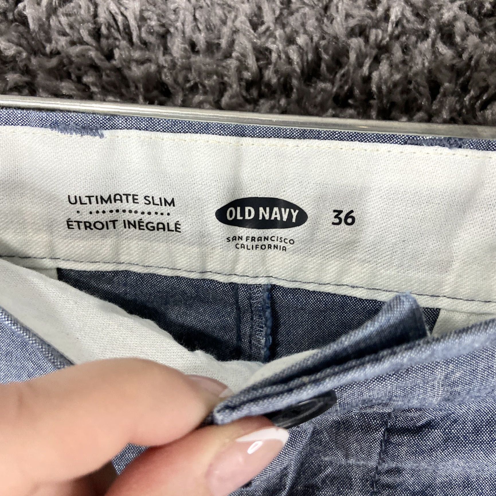 Old Navy Old Navy Ultimate Slim Shorts Men's 38 Blue Chino Size US 38 / EU 54 - 5 Thumbnail
