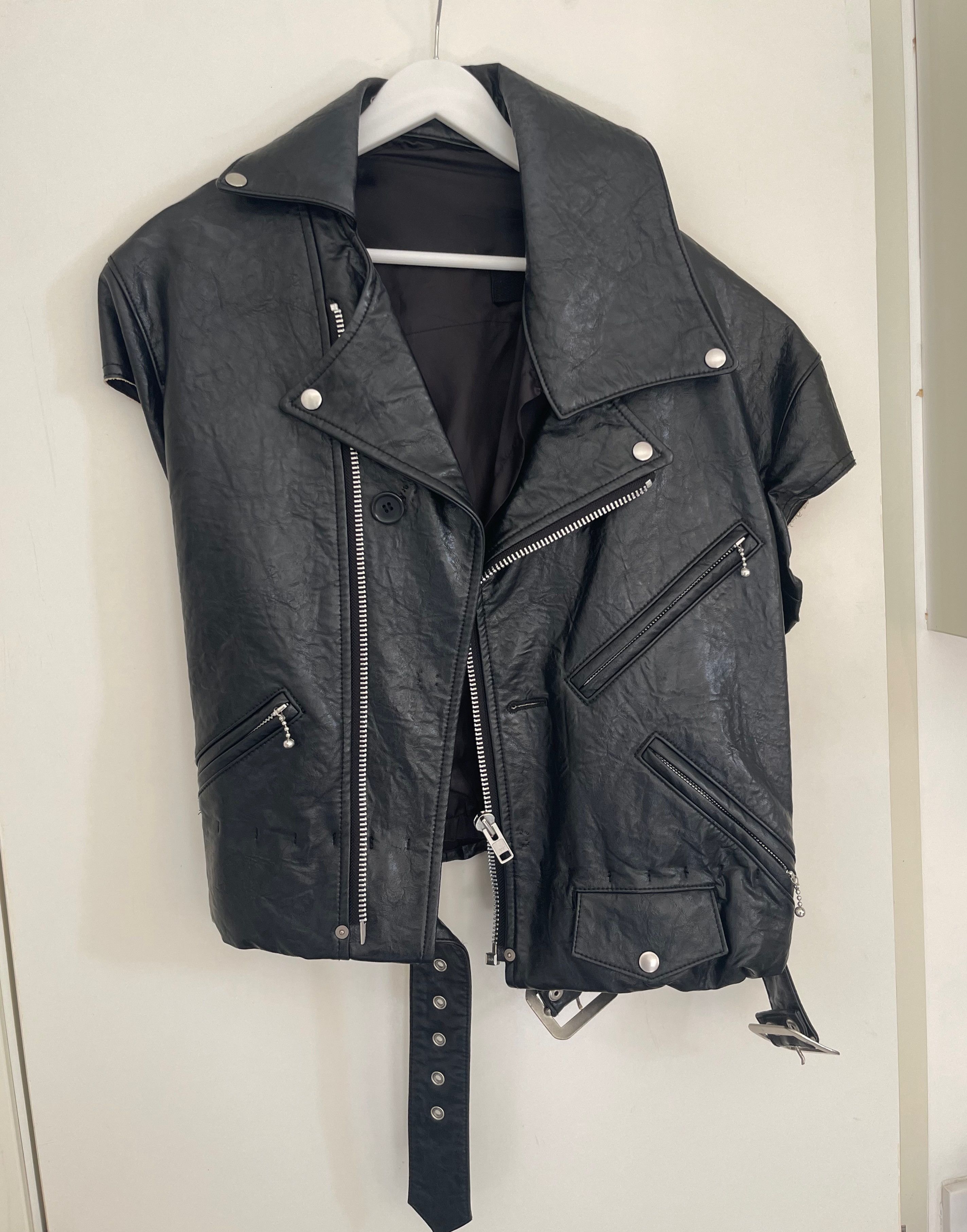 Junya Watanabe JUNYA WATANABE X CDG VINTAGE LEATHER VEST Size M / US 6-8 / IT 42-44 - 1 Thumbnail