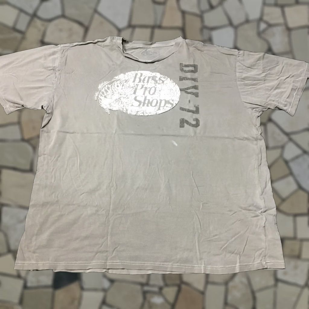 Bass Pro Shops Bass Pro Shops T Shirt Men’s 2XL Short Sleeve Crew Neck Logo Graphic Print Tee Gray Cotton 100% Fish All Seasons DV-72 Size US XXL / EU 58 / 5 - 1 Thumbnail
