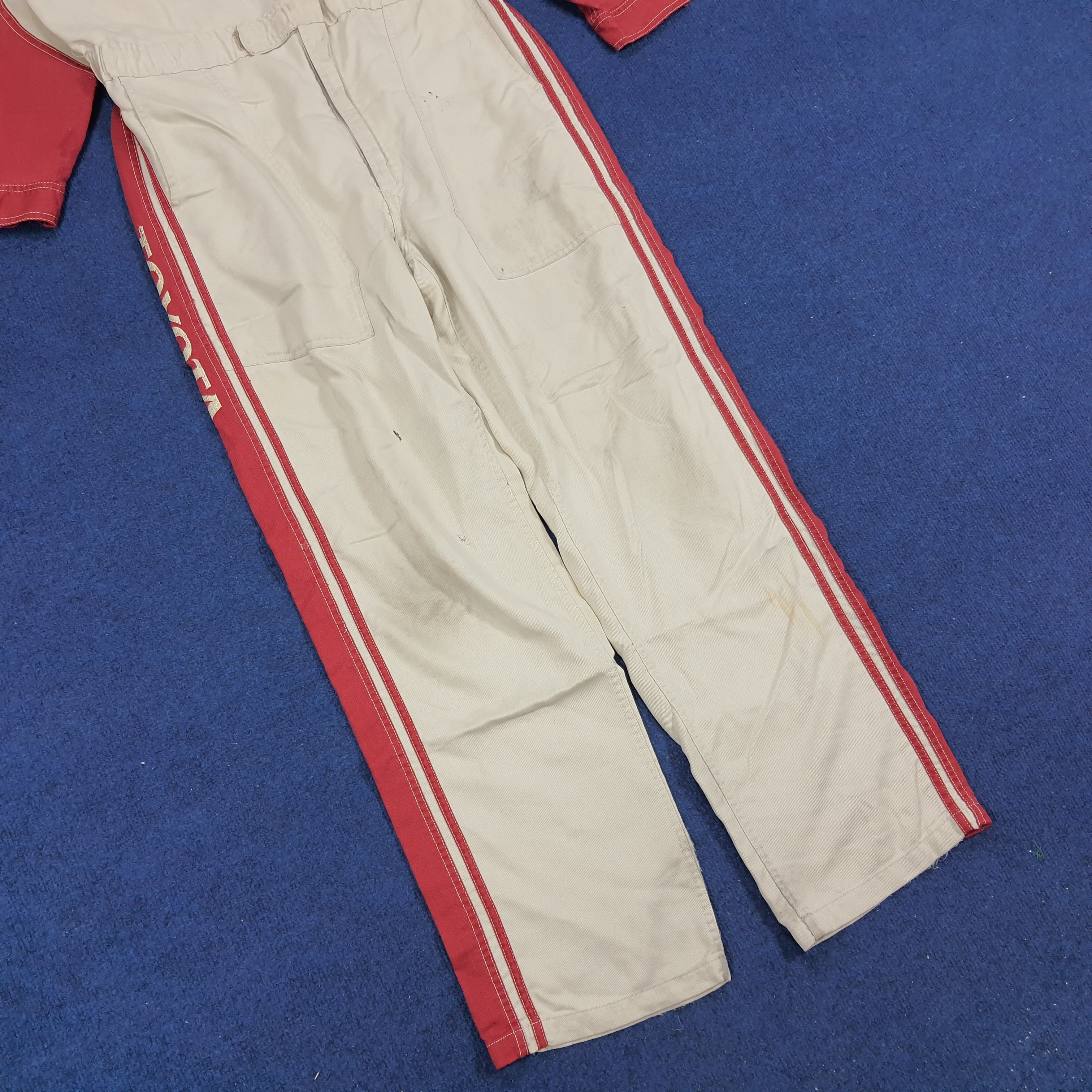 Vintage Tecno Toyota Japan Racing Motorsports Coverall
