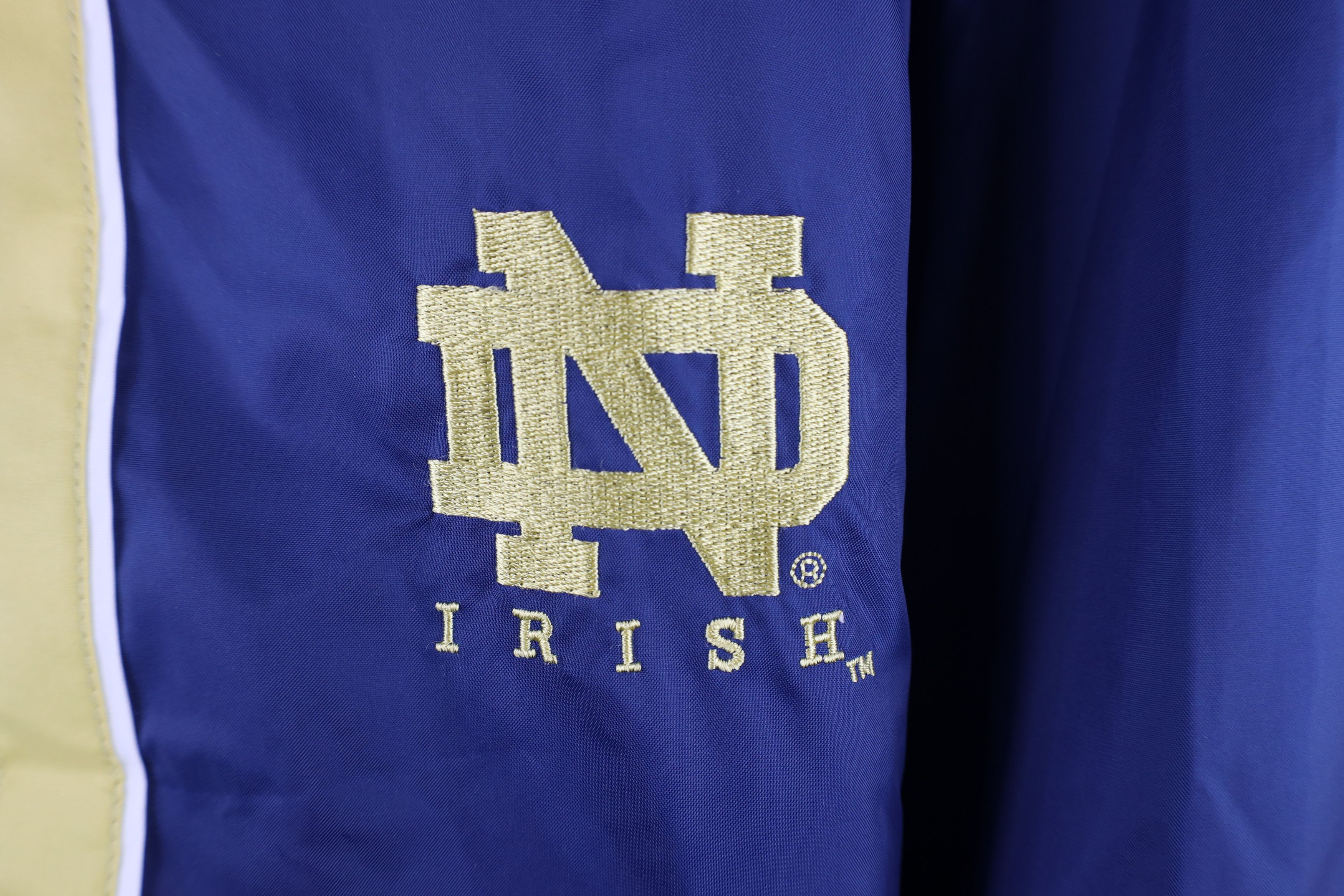 Adidas Vintage Adidas Dame University Lined Windbreaker Jacket Blue Size US XL / EU 56 / 4 - 4 Thumbnail