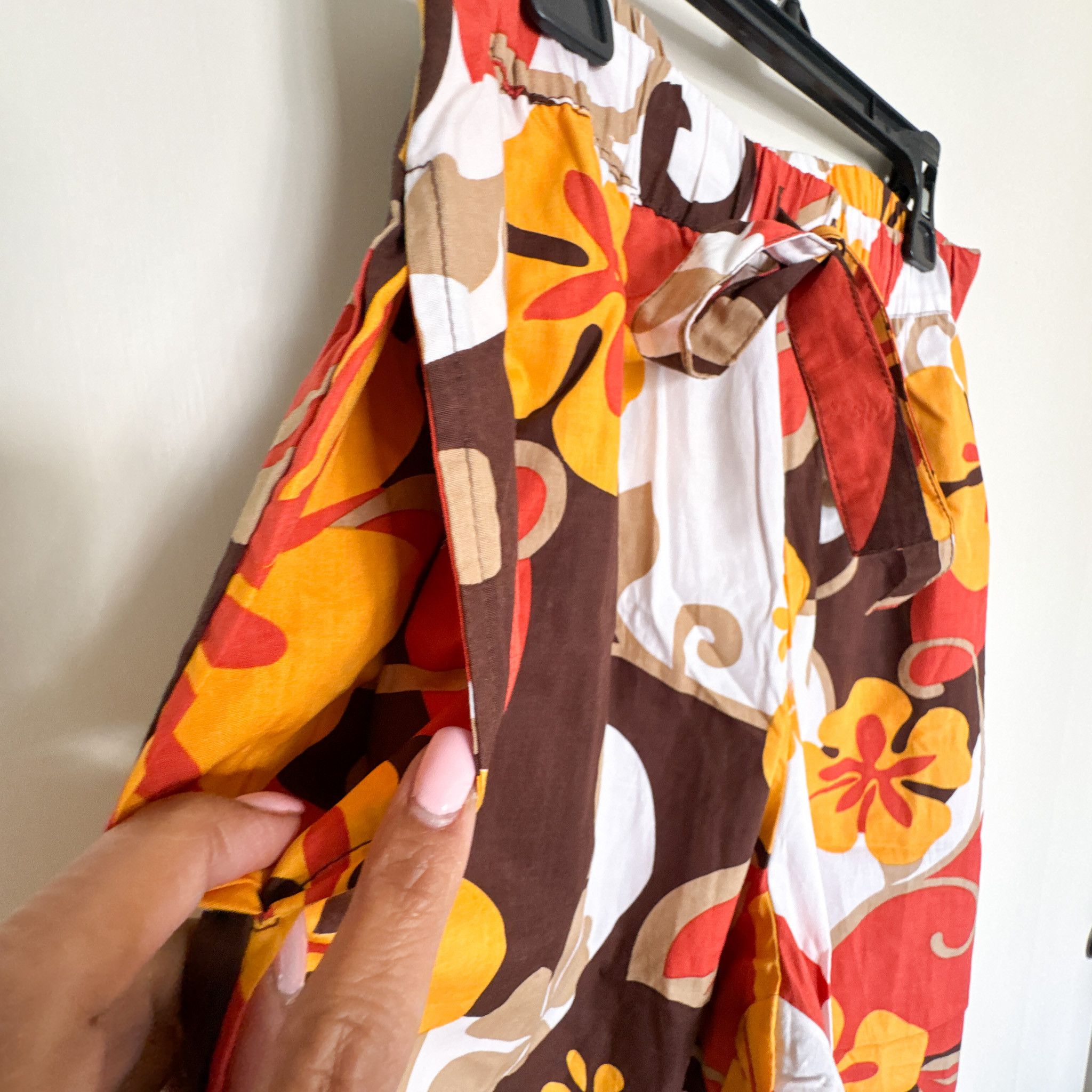FAITHFULL FAITHFULL THE BRAND New Celvia Wide Leg Pant Ulani Floral P Size 27" / US 4 / IT 40 - 5 Thumbnail