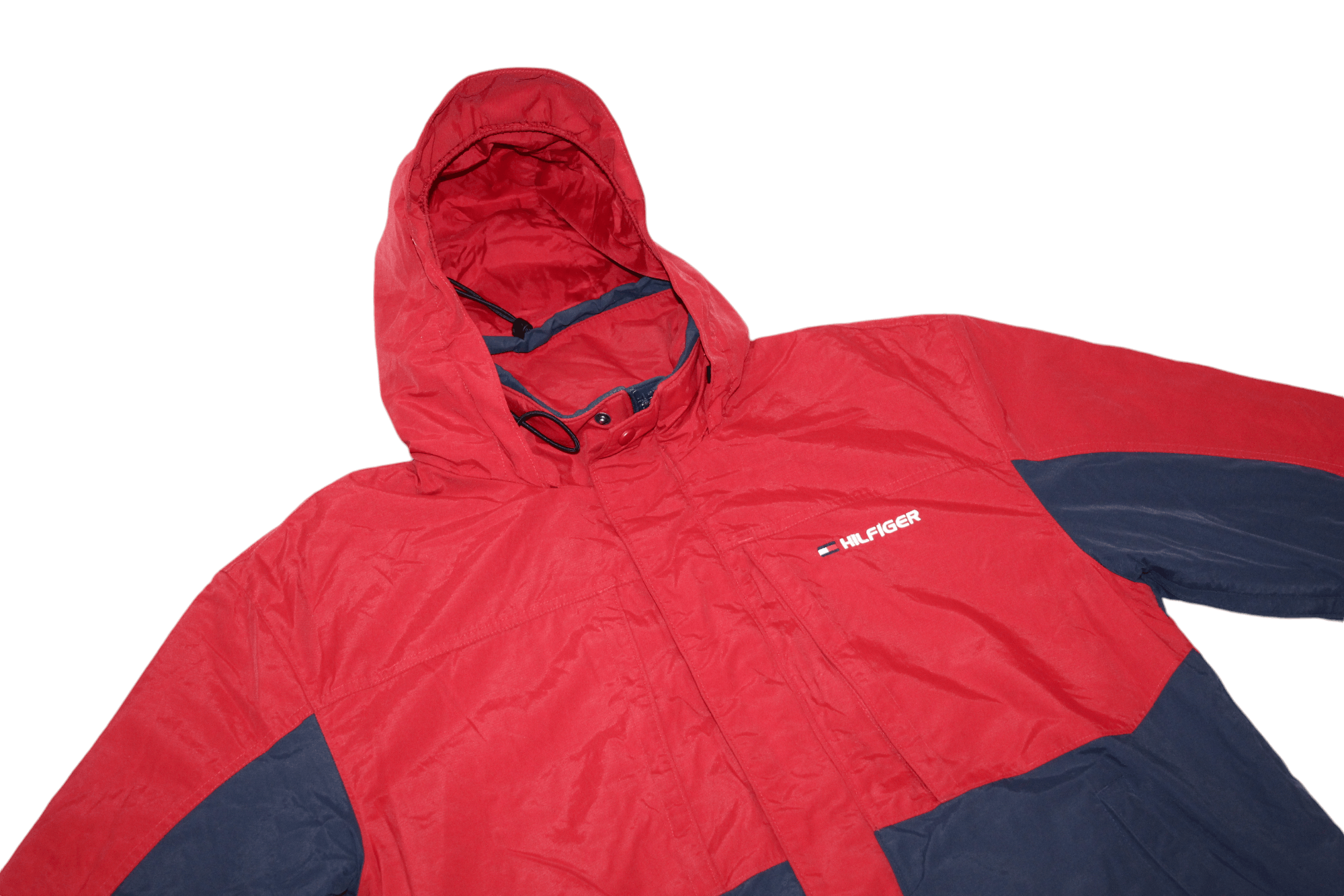 Tommy Hilfiger VTG🔥90's Tommy Hilfiger Fleece Lining Multipocket Jacket Size US XL / EU 56 / 4 - 17 Thumbnail