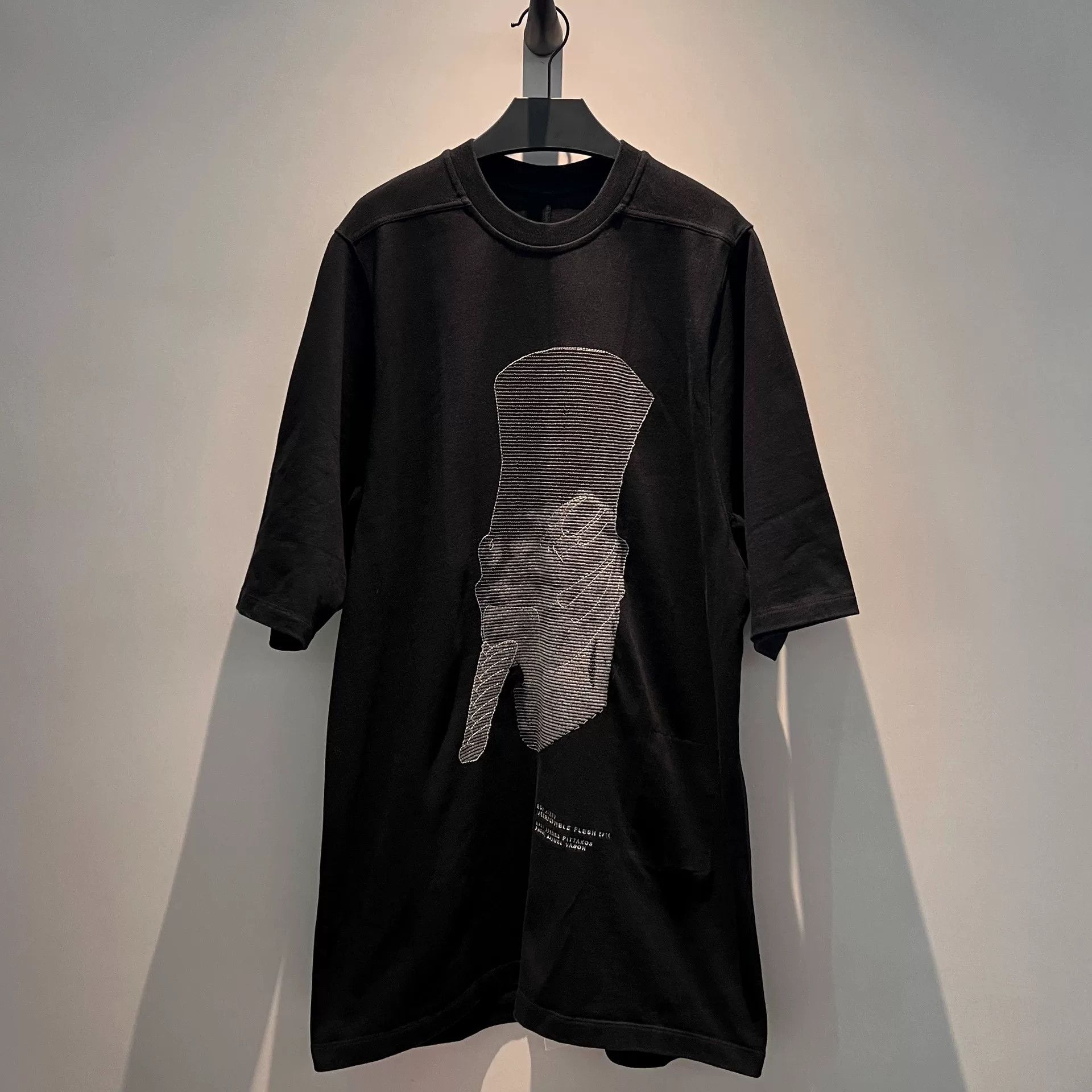 Rick Owens rick owens loose fit short sleeve t-shirt Size US S / EU 44-46 / 1 - 1 Thumbnail