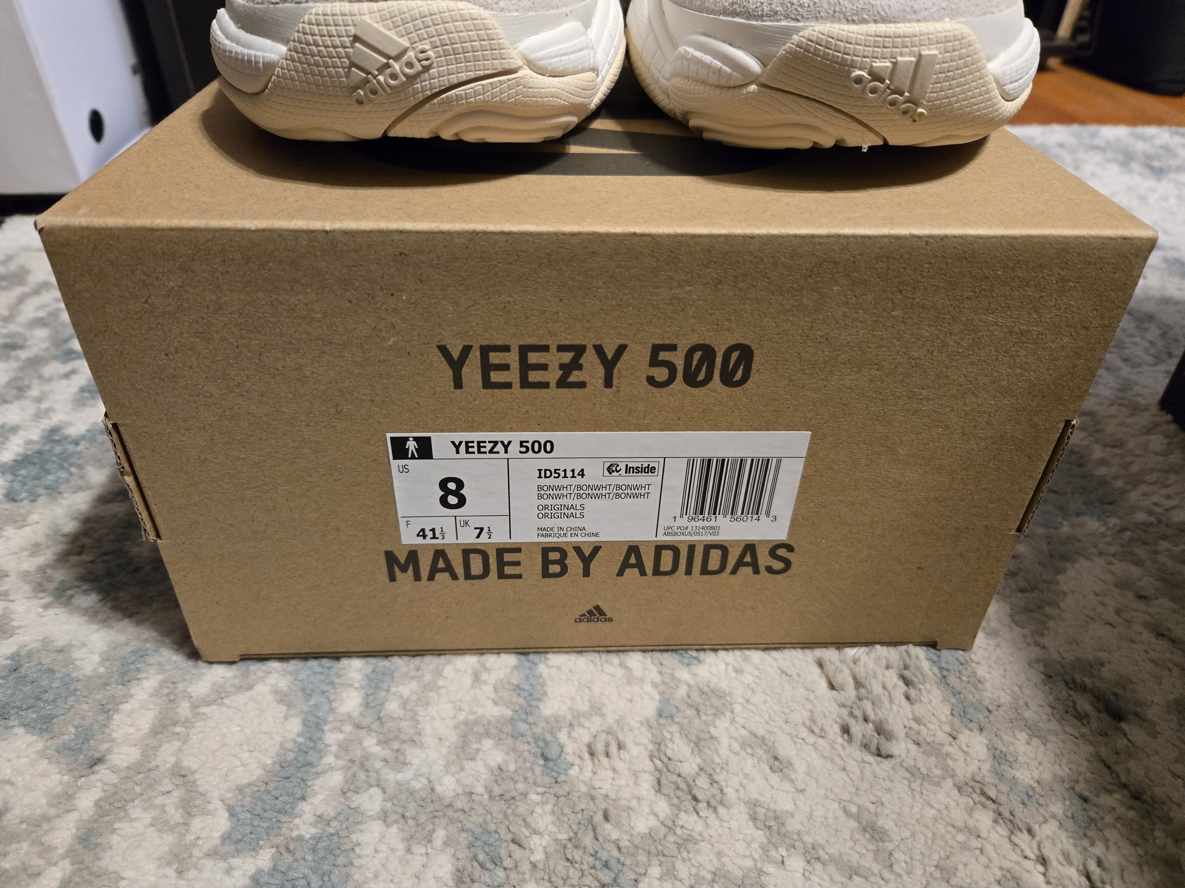 Adidas Adidas Yeezy 500 2023 Bone White Size US 8 / EU 41 - 7 Thumbnail