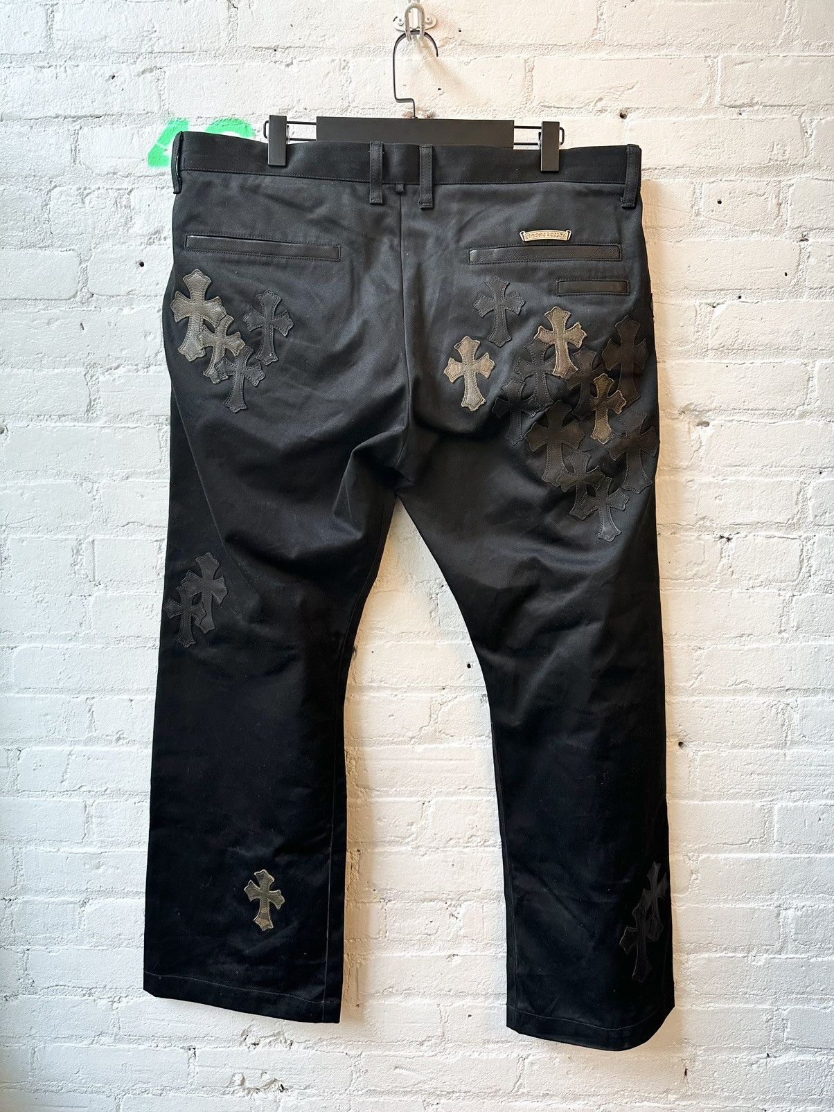 Chrome Hearts CHROME HEARTS PATCH PANTS SZ-40 XXXL Size US 40 / EU 56 - 2 Thumbnail