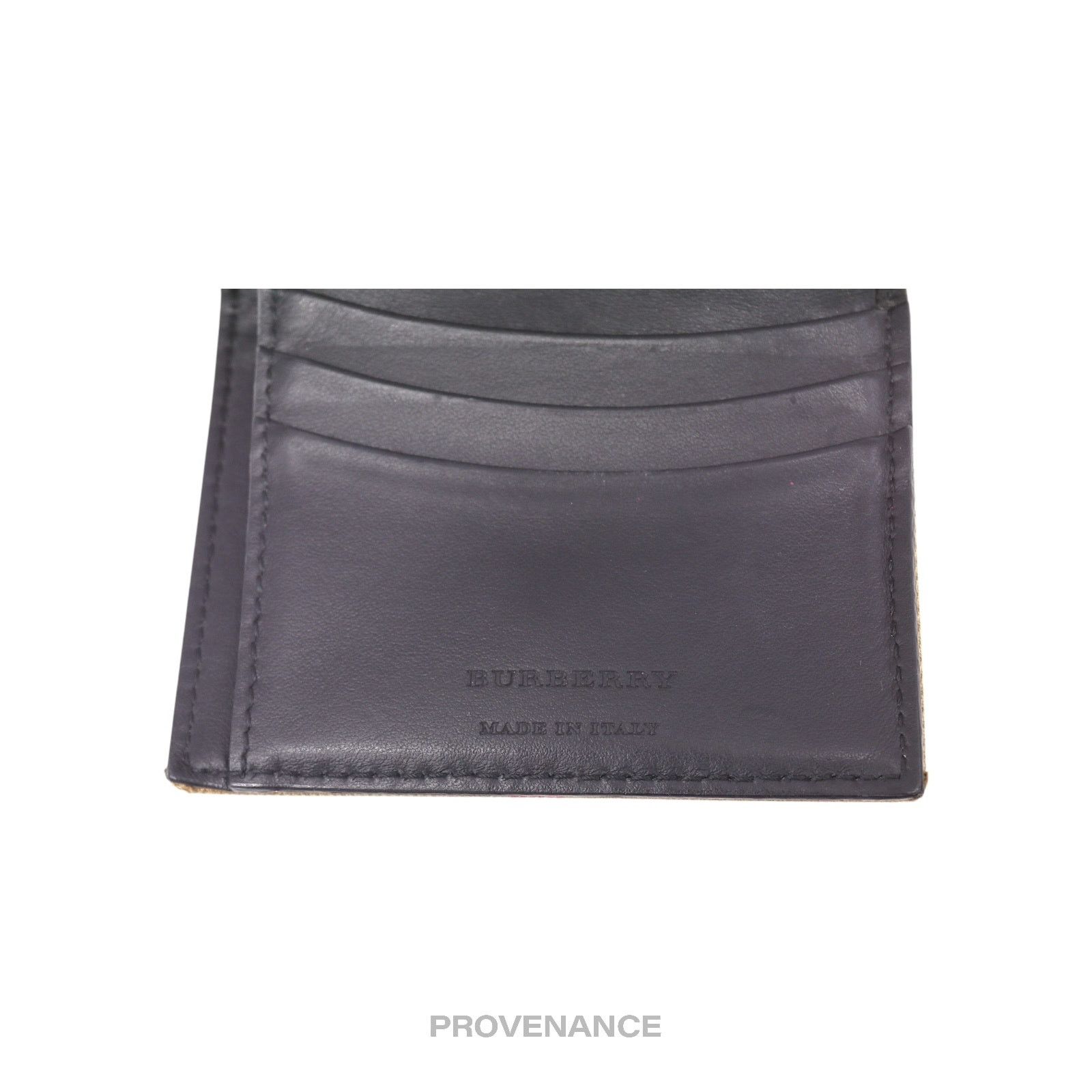 Burberry 🔴 Burberry Trifold Snap Wallet - Nova Check Black Size ONE SIZE - 9 Thumbnail
