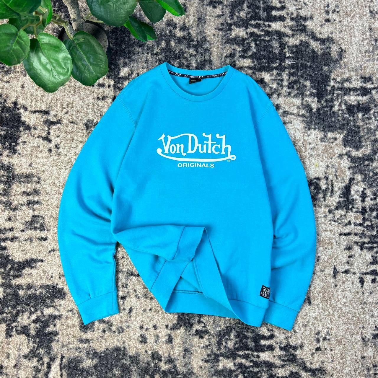 Von Dutch Von Dutch Big Logo Vintage Japanese Sweatshirt Size US L / EU 52-54 / 3 - 1 Thumbnail